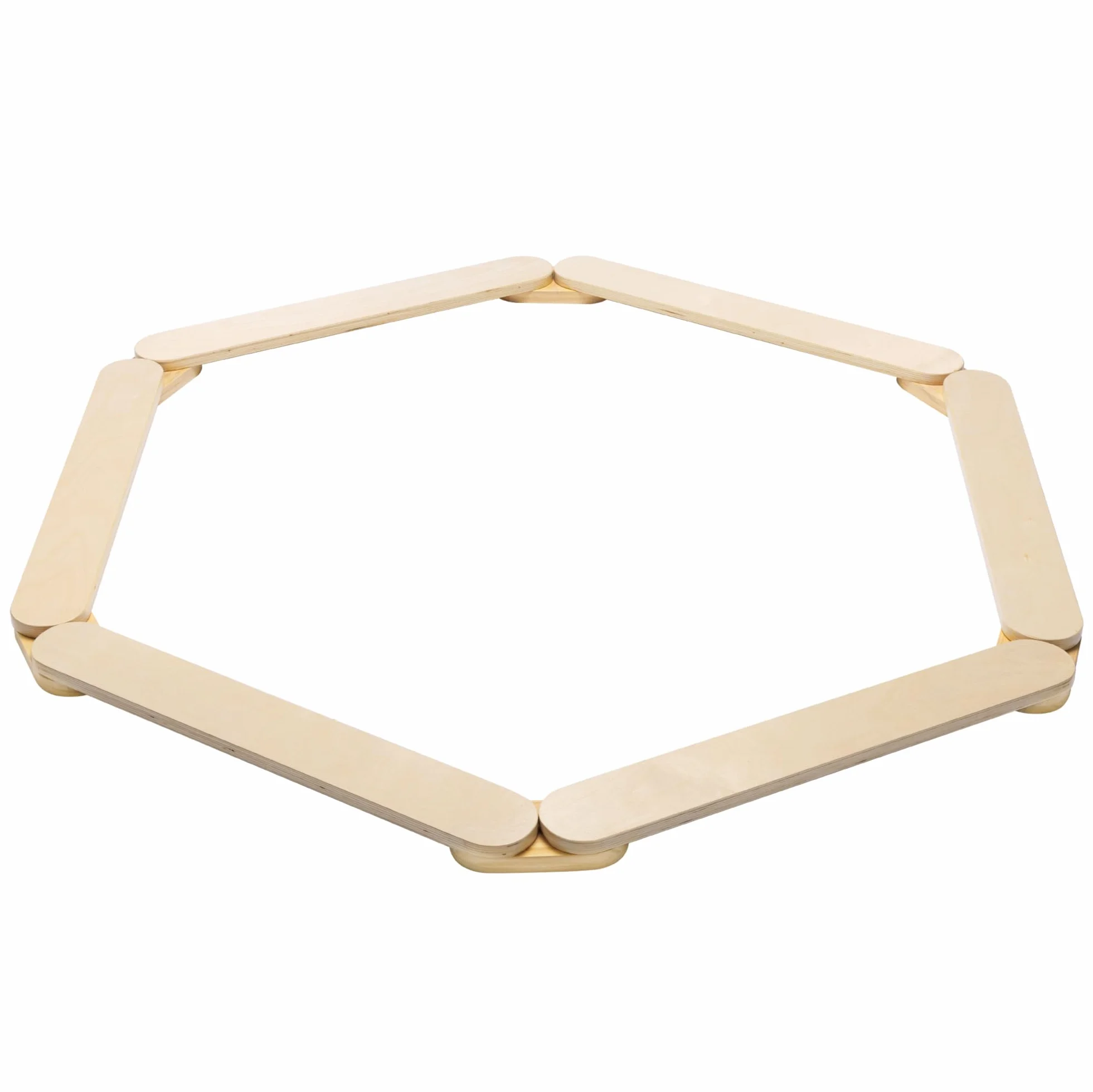 Navaris Poutre d'équilibre en Bois pour Enfants - Module motricité bébé avec 6 Planches Jouet d'équilibre intérieur extérieur - Parcours de motricité éducation Montessori