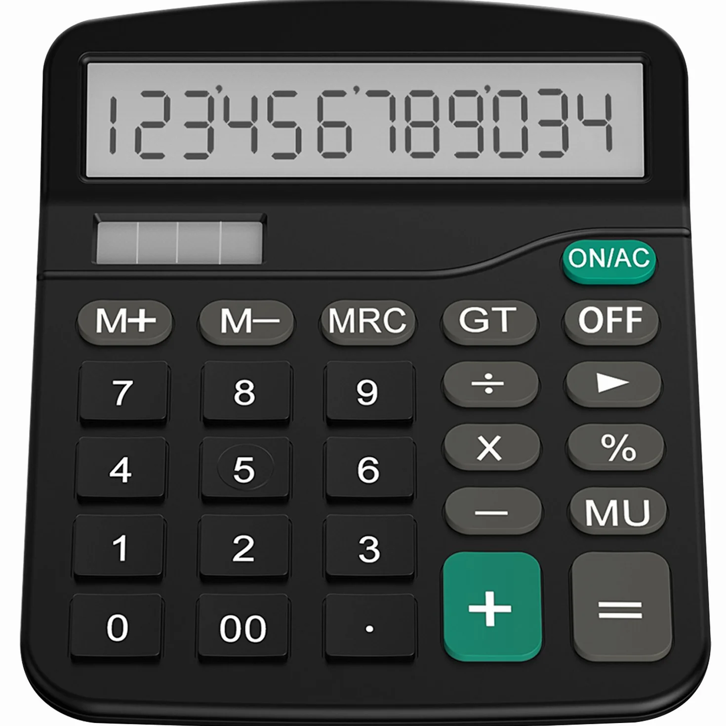 Helect Calculatrice Fonction Standard Bureau Noir