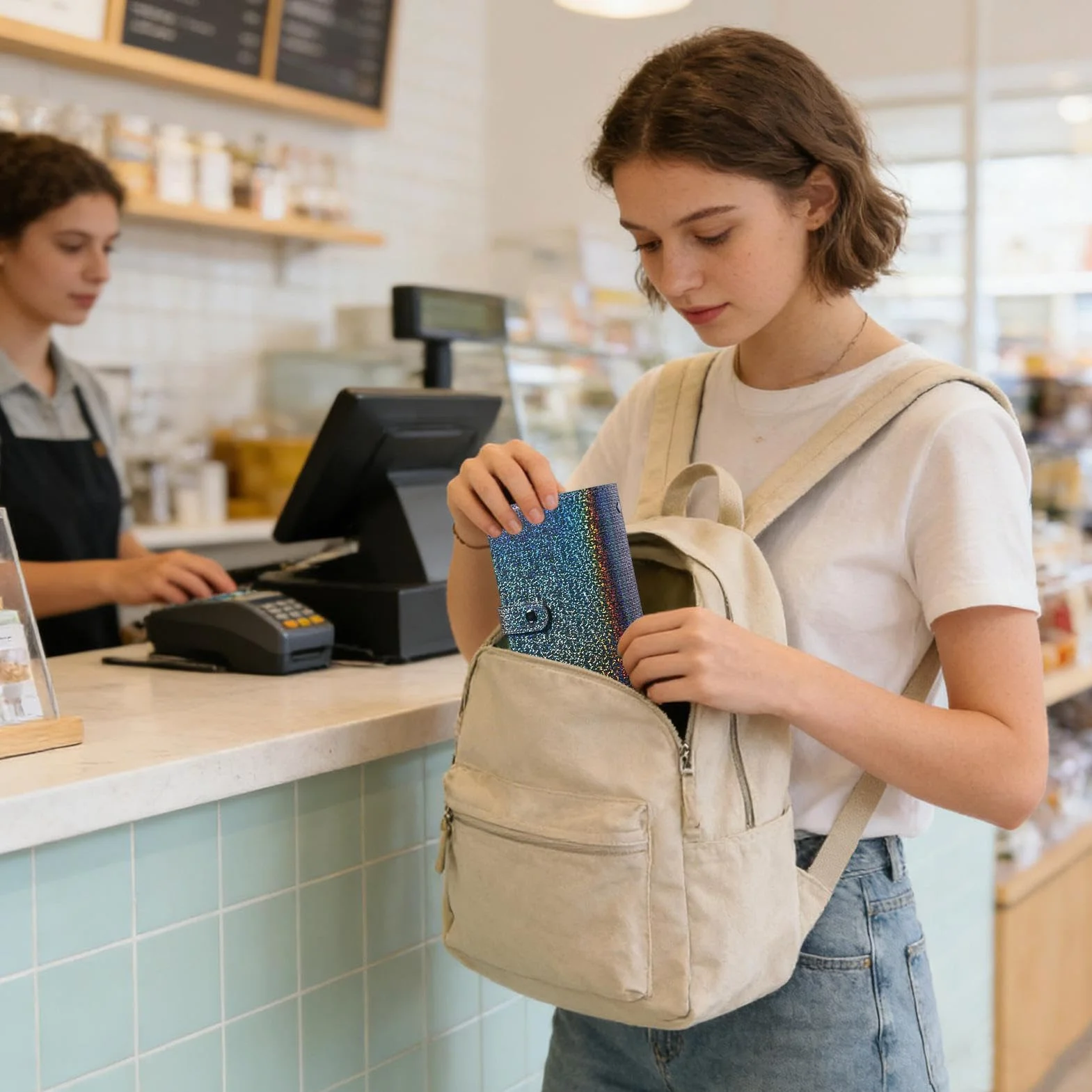 PU 100 enveloppes défi d'économie d'argent classeur de budget réutilisable