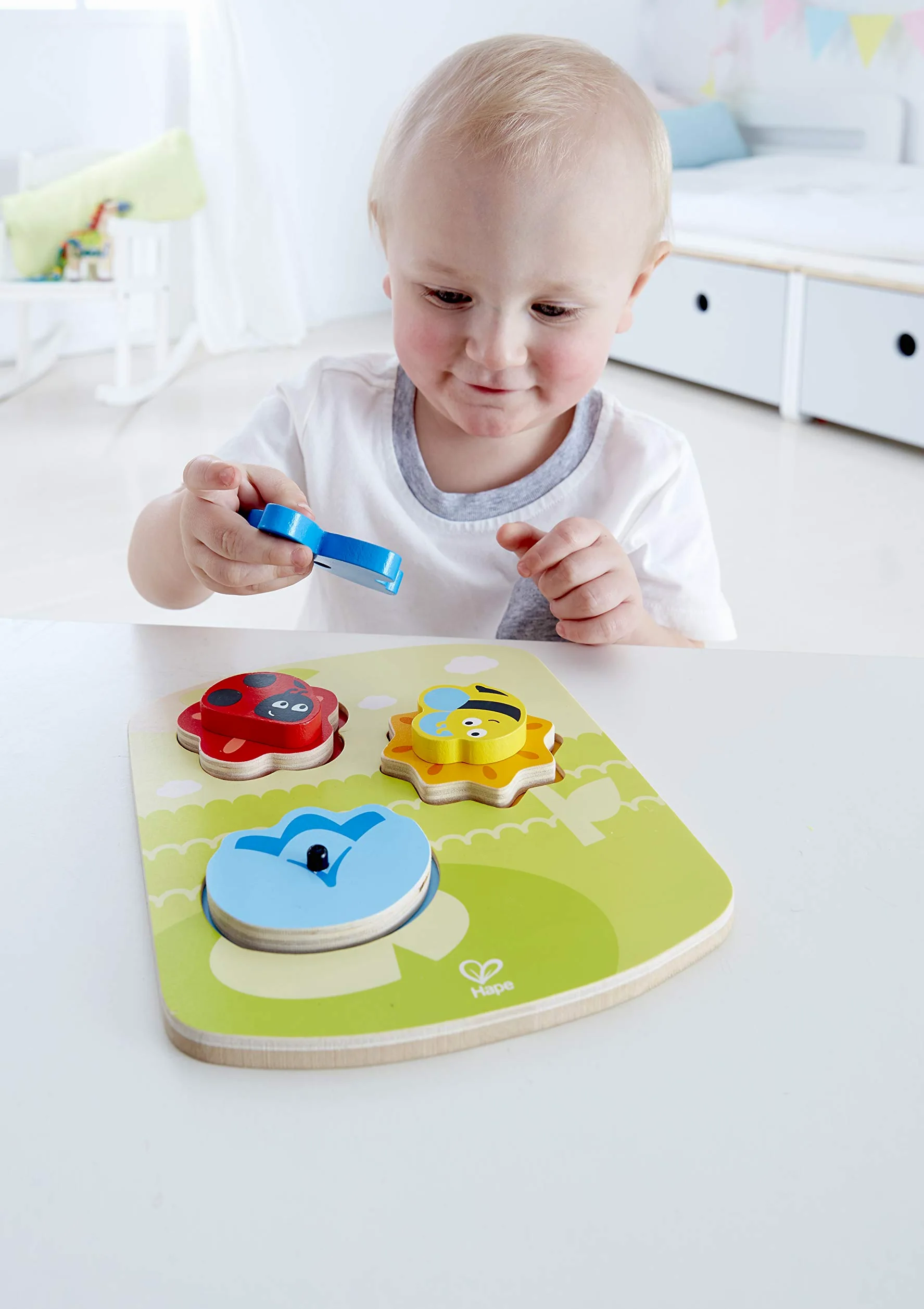 Hape E1609 Puzzle Dynamique de la Nature