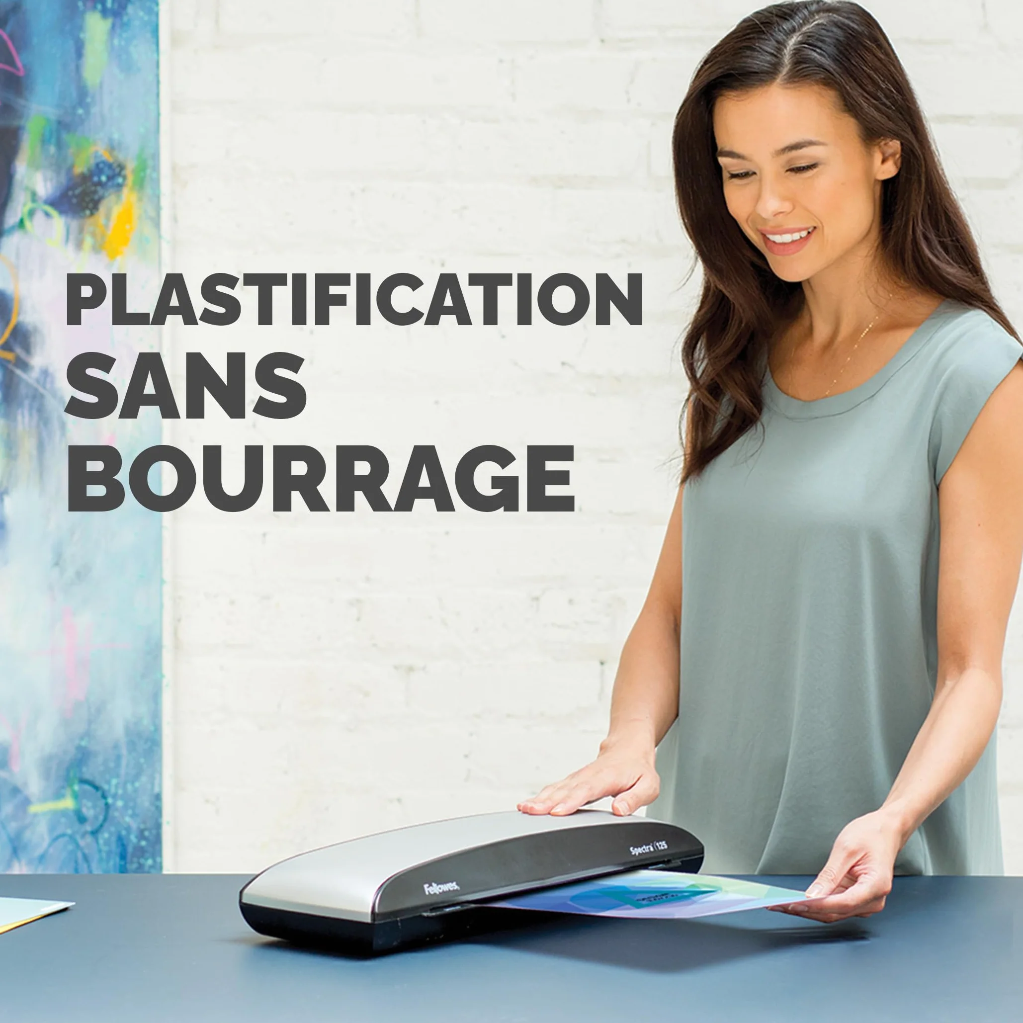 Fellowes Spectra Plastifieuse A3 125 Microns Anti-Bourrage