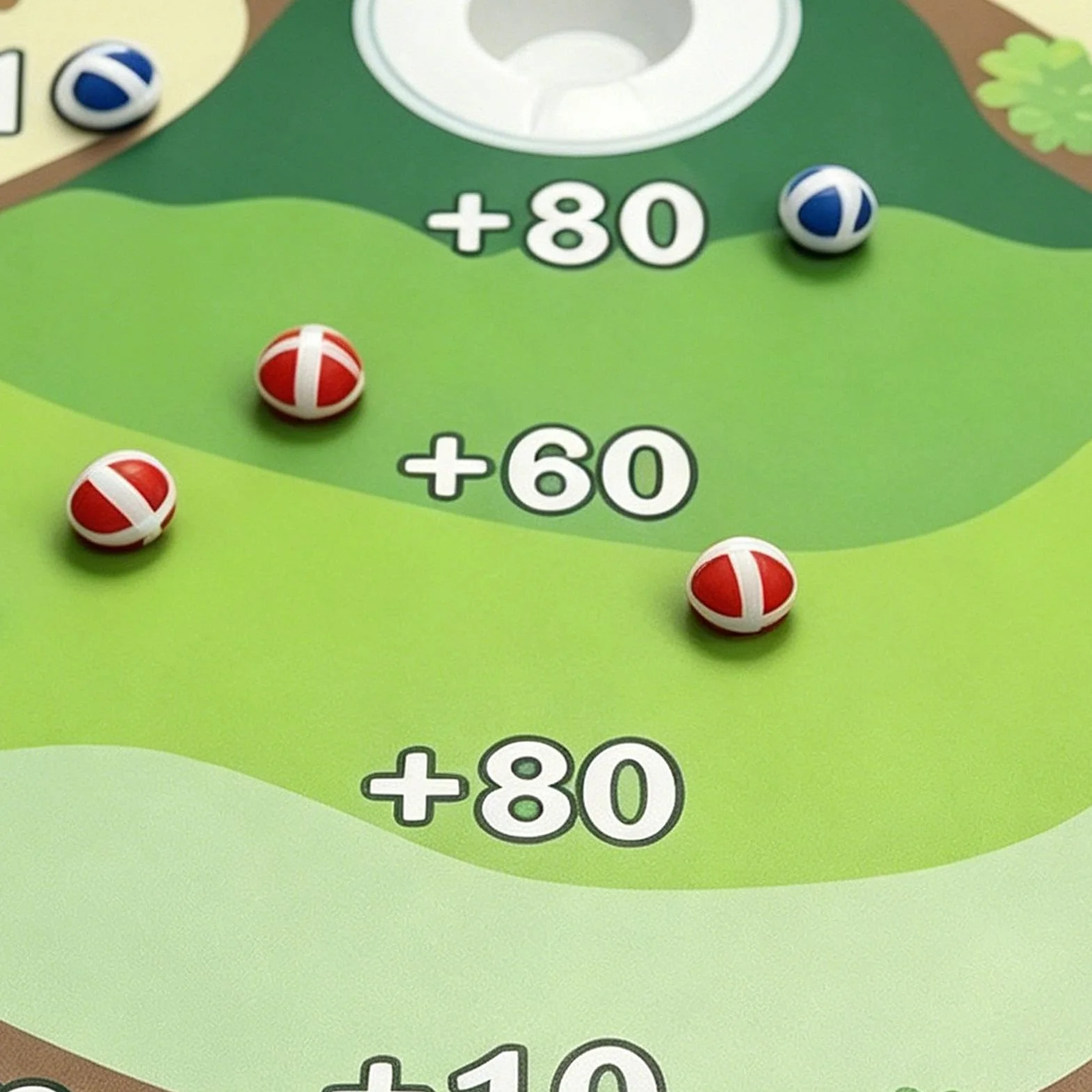 Golf De Piscine – Ensemble De Jeu D'eau Flottant Gonflable En PVC, Jouet D'activité De Sport D'été Durable