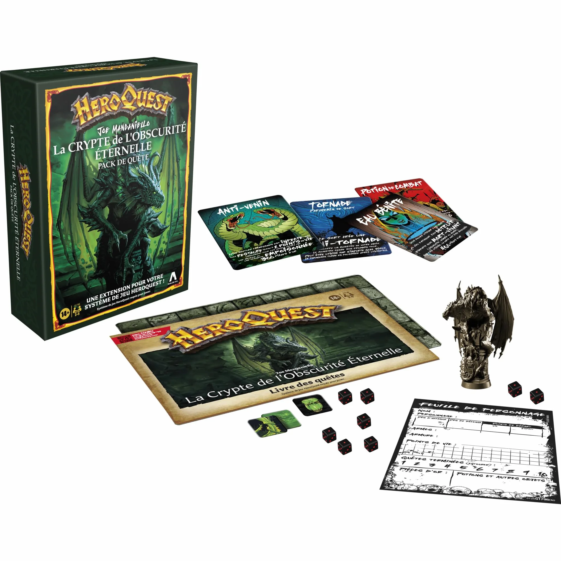 Avalon Hill HEROQUEST Crypt of Perpetual Darkness