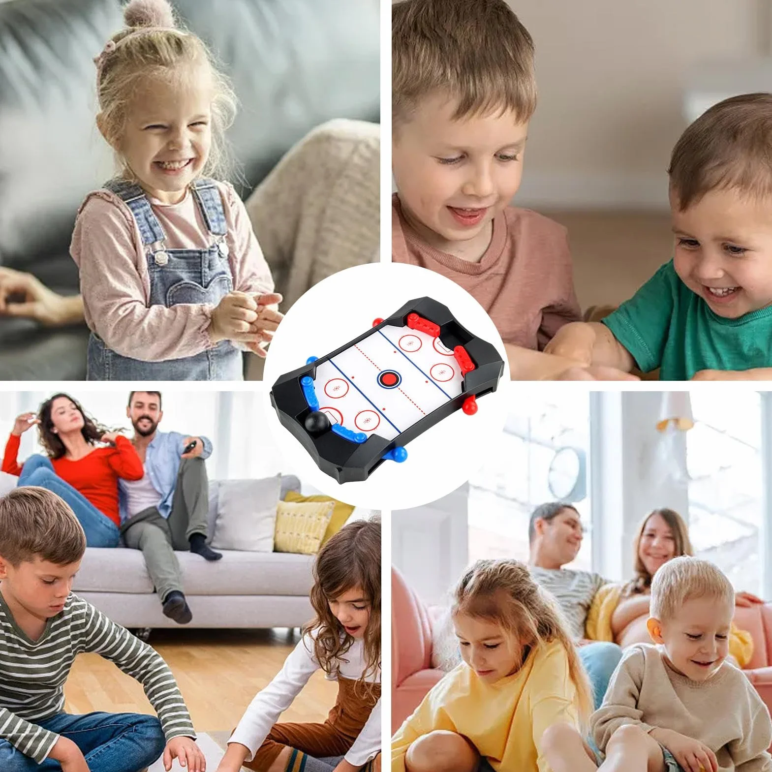 Jeu de Hockey sur Glace sur Table - Jeu de Compétition Sportive Interactif
