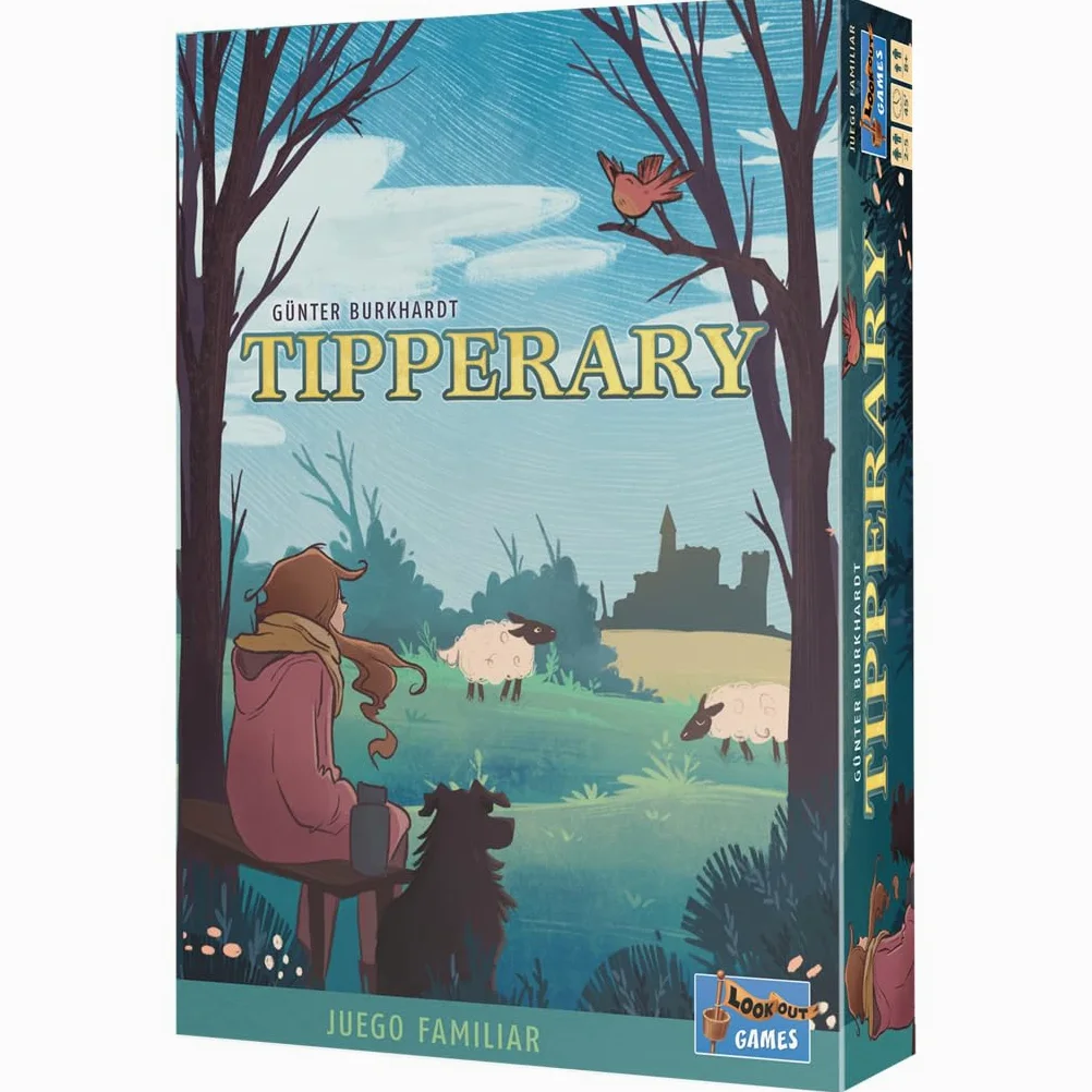 Asmodee Tipperary Jeu de société à partir de 8 Ans, 2 à 5 Joueurs, 45 Minutes par Partie, Espagnol Lookout