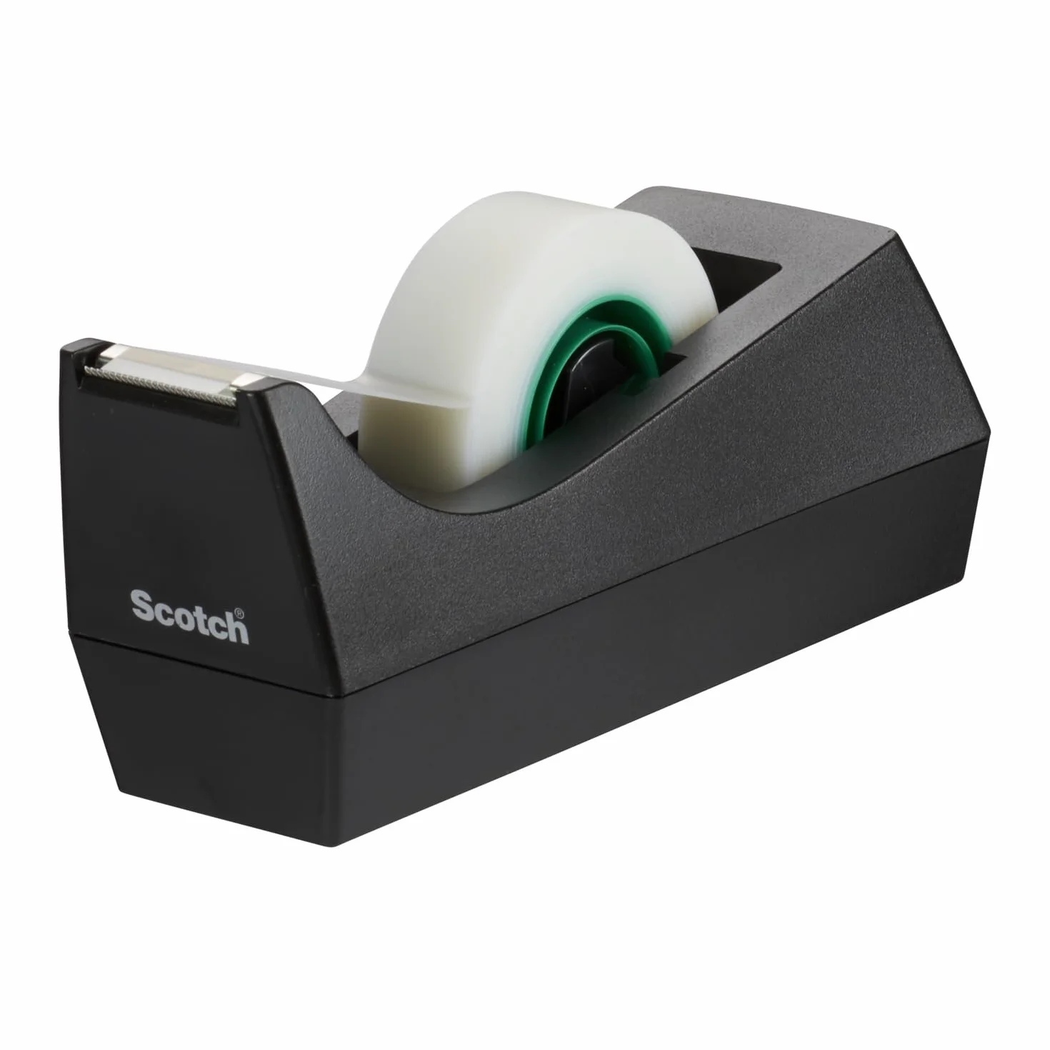 Scotch Distributeur de Ruban Adhésif Rechargeable C38, Noir