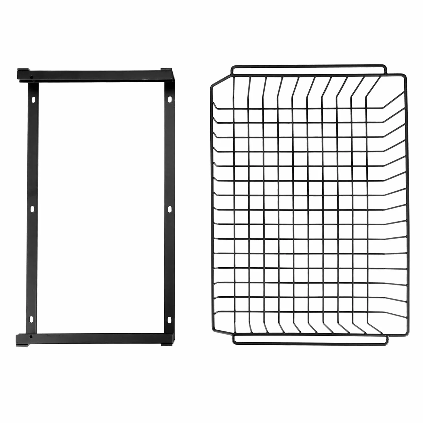 QWORK Tiroir sous table en métal capacité de charge 5-10 kg pour bureau cuisine