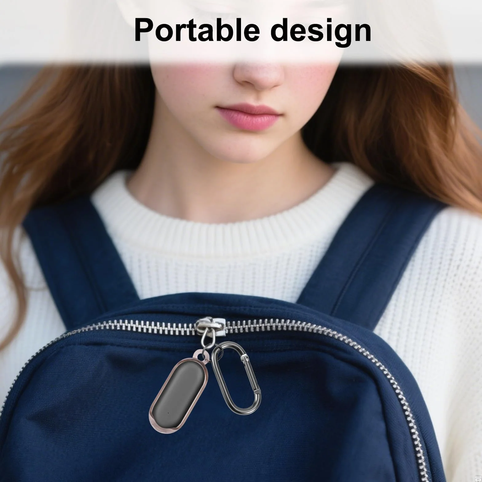 Étui Enregistreur Vocal PLAUD NotePin AI, Housse de Protection Transparente PC avec Porte-Clés, Coque Fine Résistante aux Chocs