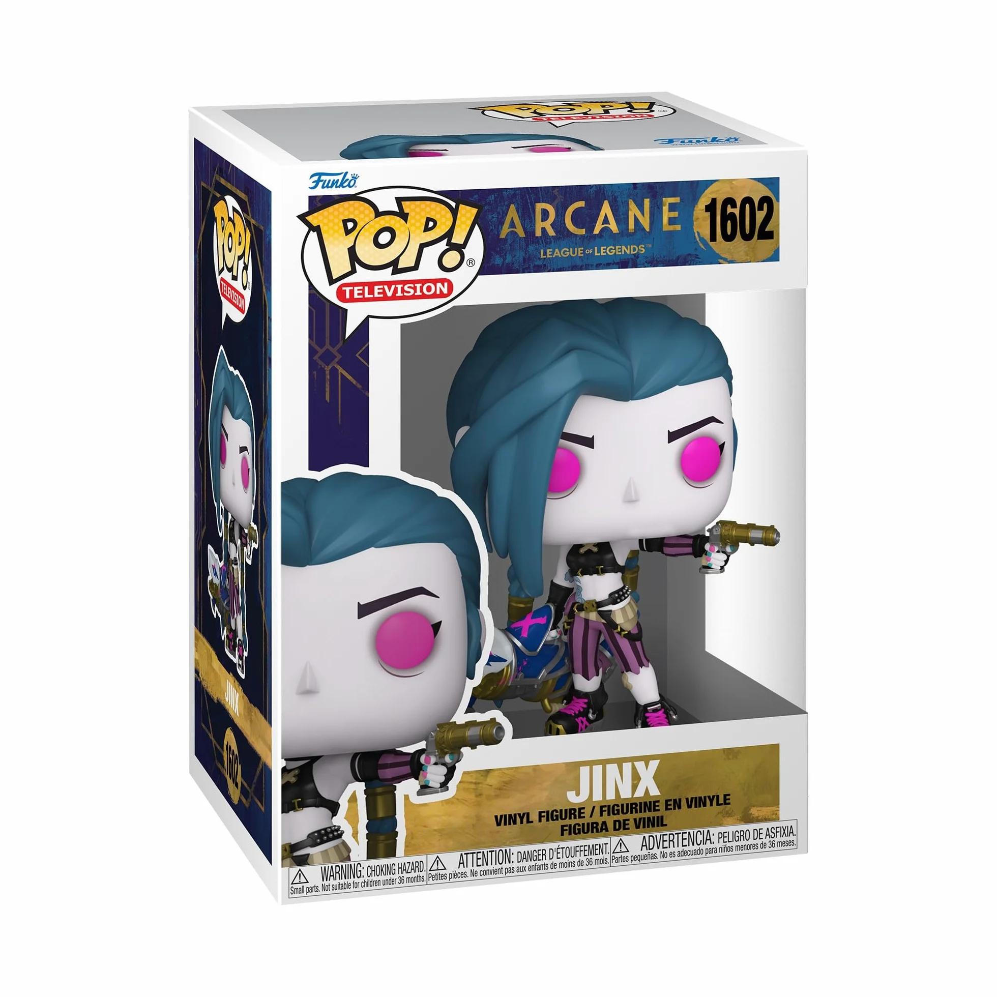 Funko Pop! Arcane LoL Jinx Figurine en Vinyle à Collectionner - Cadeau Officiel