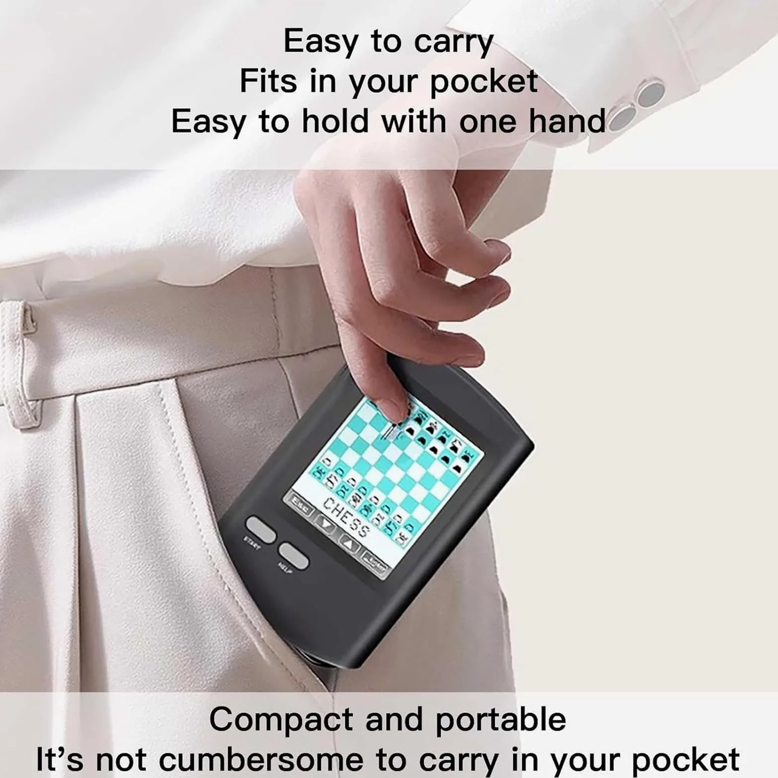 COYEUX Jeu d'échecs électronique, Jeu d'échecs Intelligent à écran Tactile, 5 Niveaux de difficulté, avec échiquier Pliable et pièces magnétiques, pour débutants Professionnels