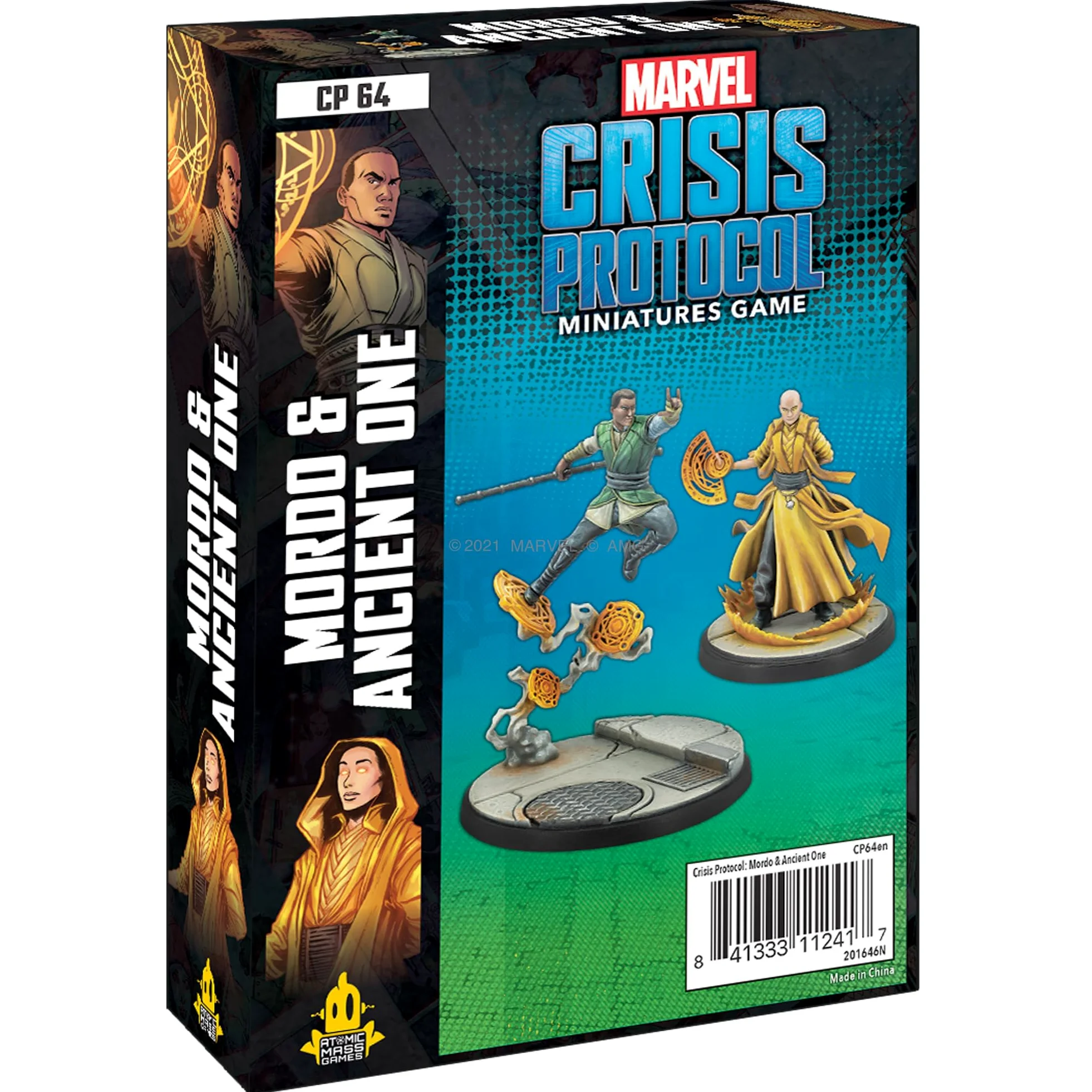 Atomic Mass Games , Mordo & Ancient One, Miniatures Game, Ages 14+, 2 Players, 45 Minutes Playing Time, Multicolor, FFGCP64