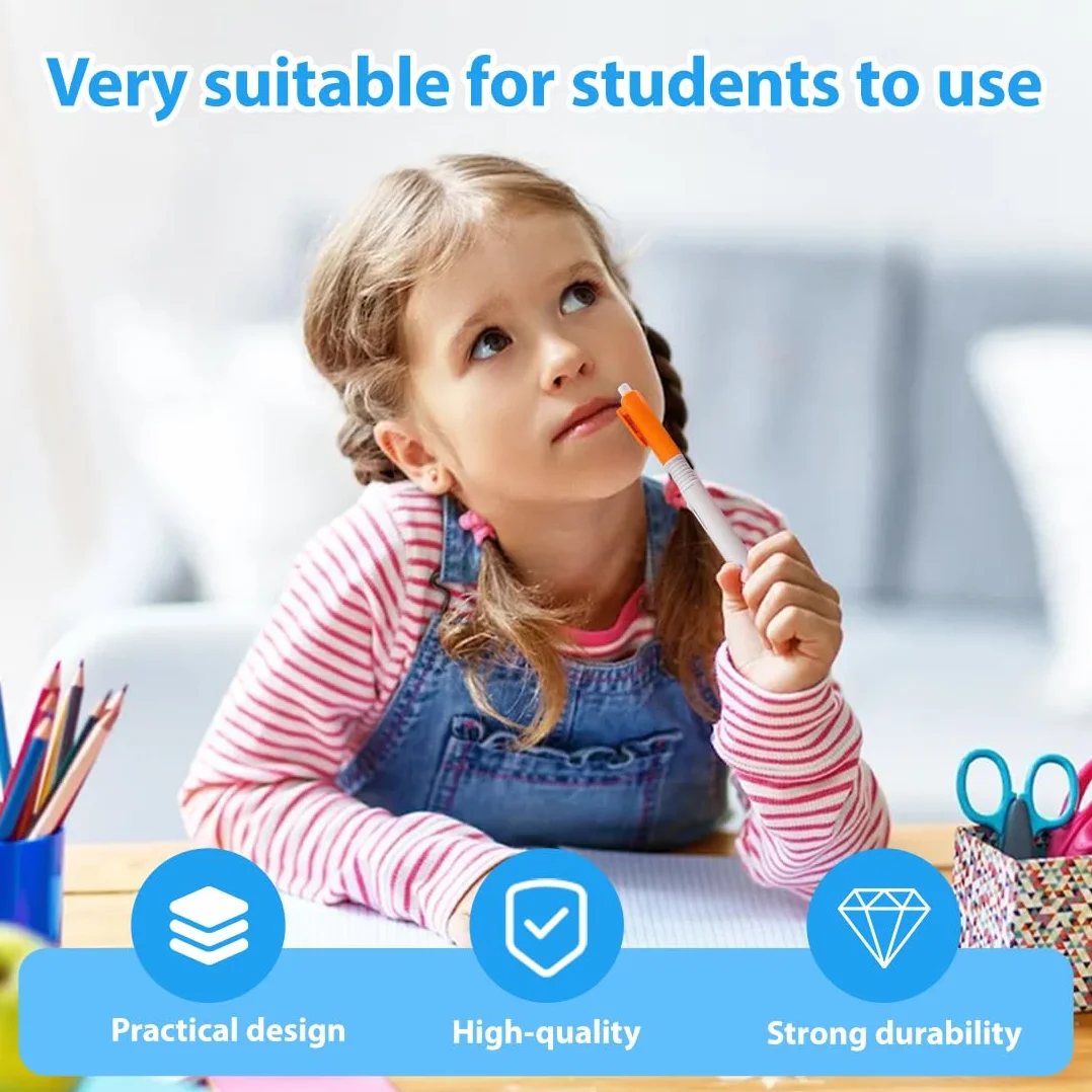 Lot De 4 Stylos À Eau Magiques Inscriptibles, Stylo Pistolet à Eau Rétractable Créatif, Fournitures Scolaires