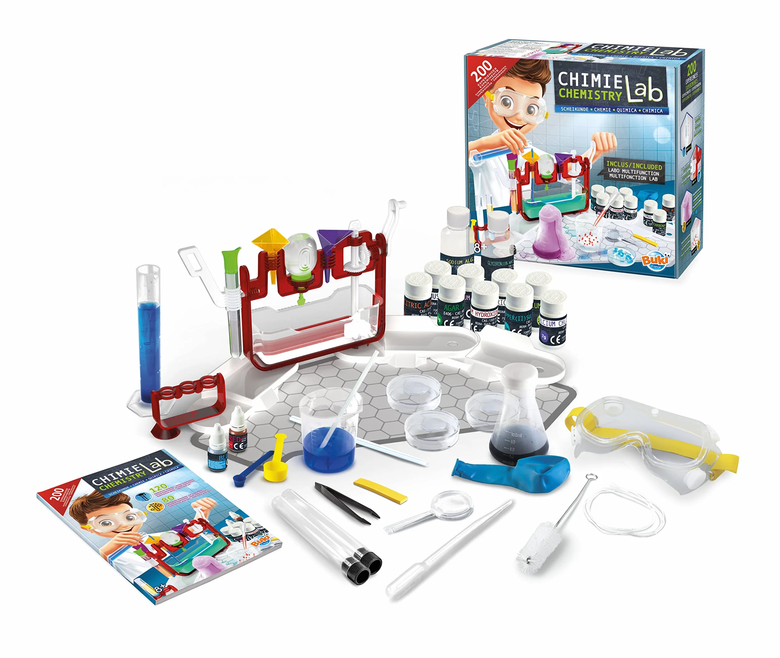 Buki 8364 Chimie lab 200 expériences