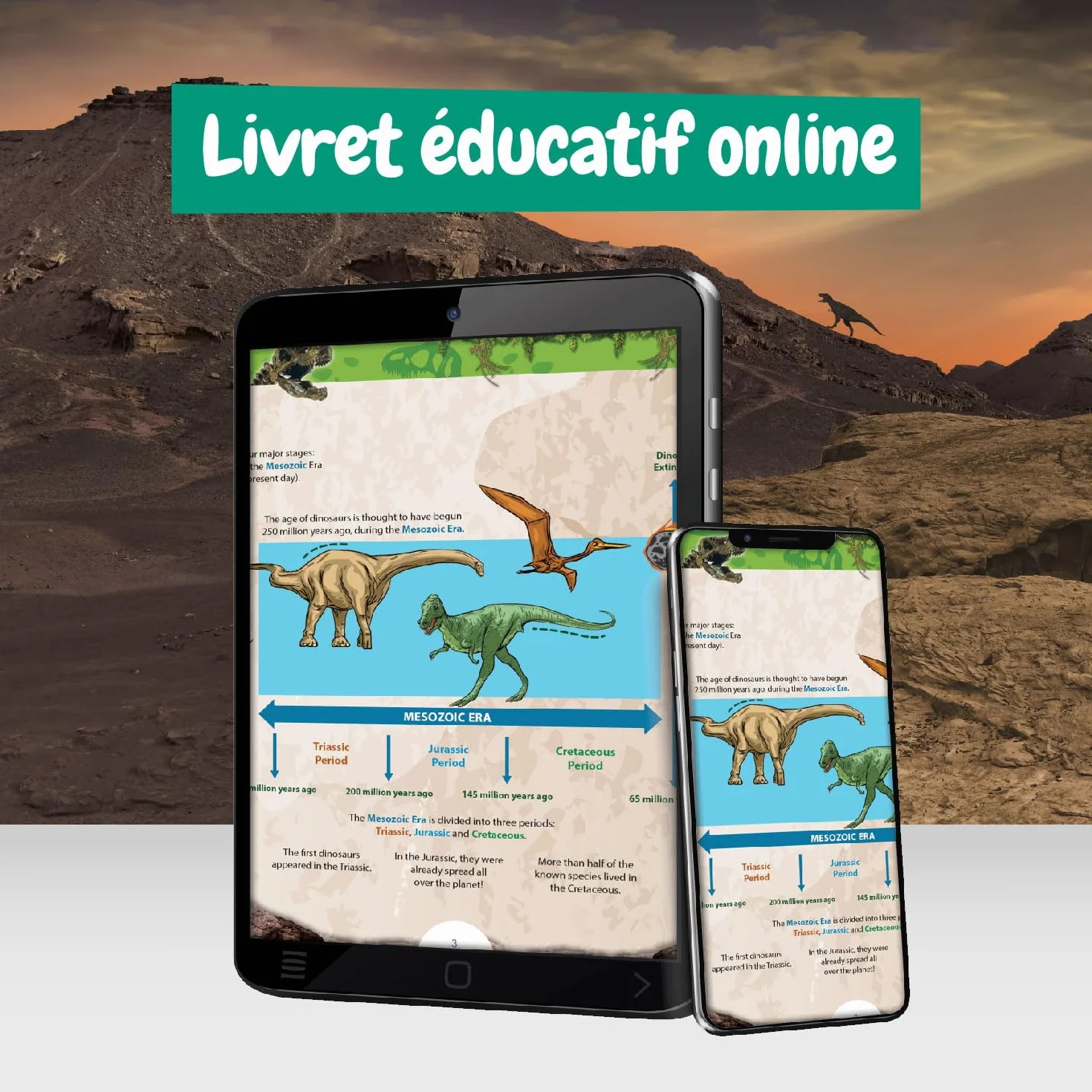 Science4you Kit de Fouille de Fossiles 4 en 1 pour Enfants 5-10 Ans - Excaver et Assembler 4 Dinosaures T-Rex Triceratops Velociraptor Stegosaurus