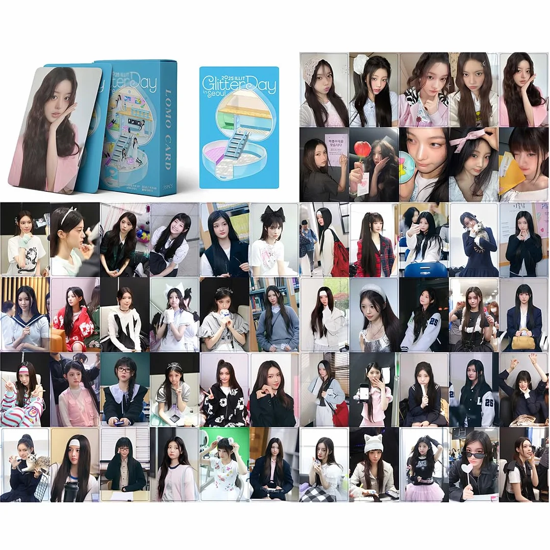 Kpop Lomo Cards 55pcs Set Photocards Pour Fans