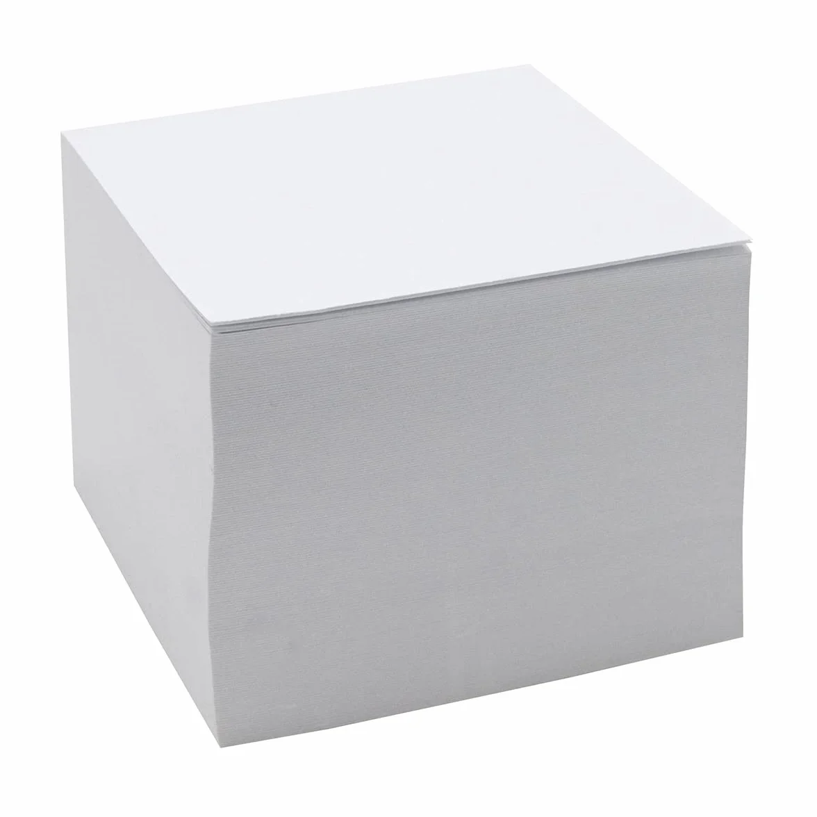 WAYTEX Bloc mémo cube 700 notes blanches 9 x 9 cm dos encollé