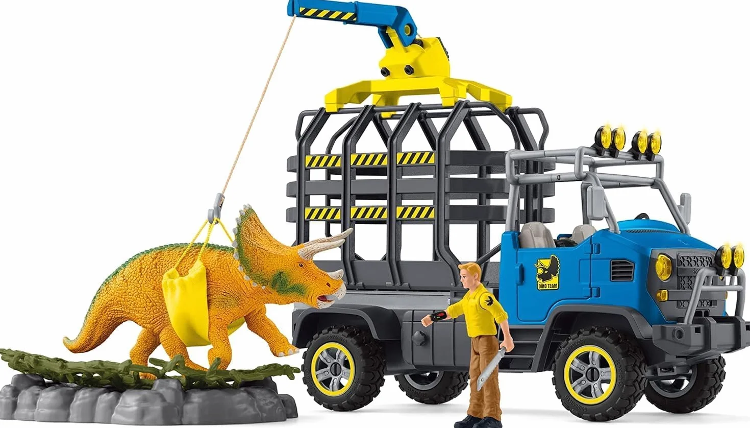Schleich DINOSAURS Camion De Sauvetage De Dinosaure 42565 coffret 43 pièces