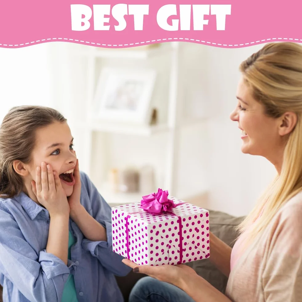 Aomig Kit de Maquillage Enfant Lavable, Non Toxique, Jouet pour Filles, Cadeau Anniversaire Noël