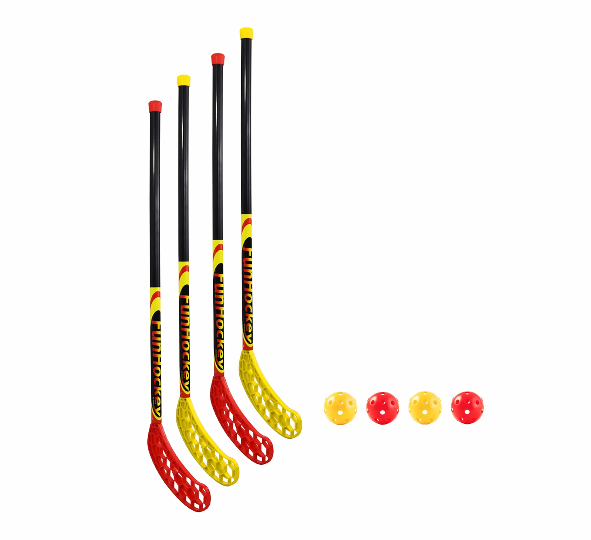 Bandito Fun Hockey Kit complet avec 2 raquettes et Pop Up Kit Maxi de porte