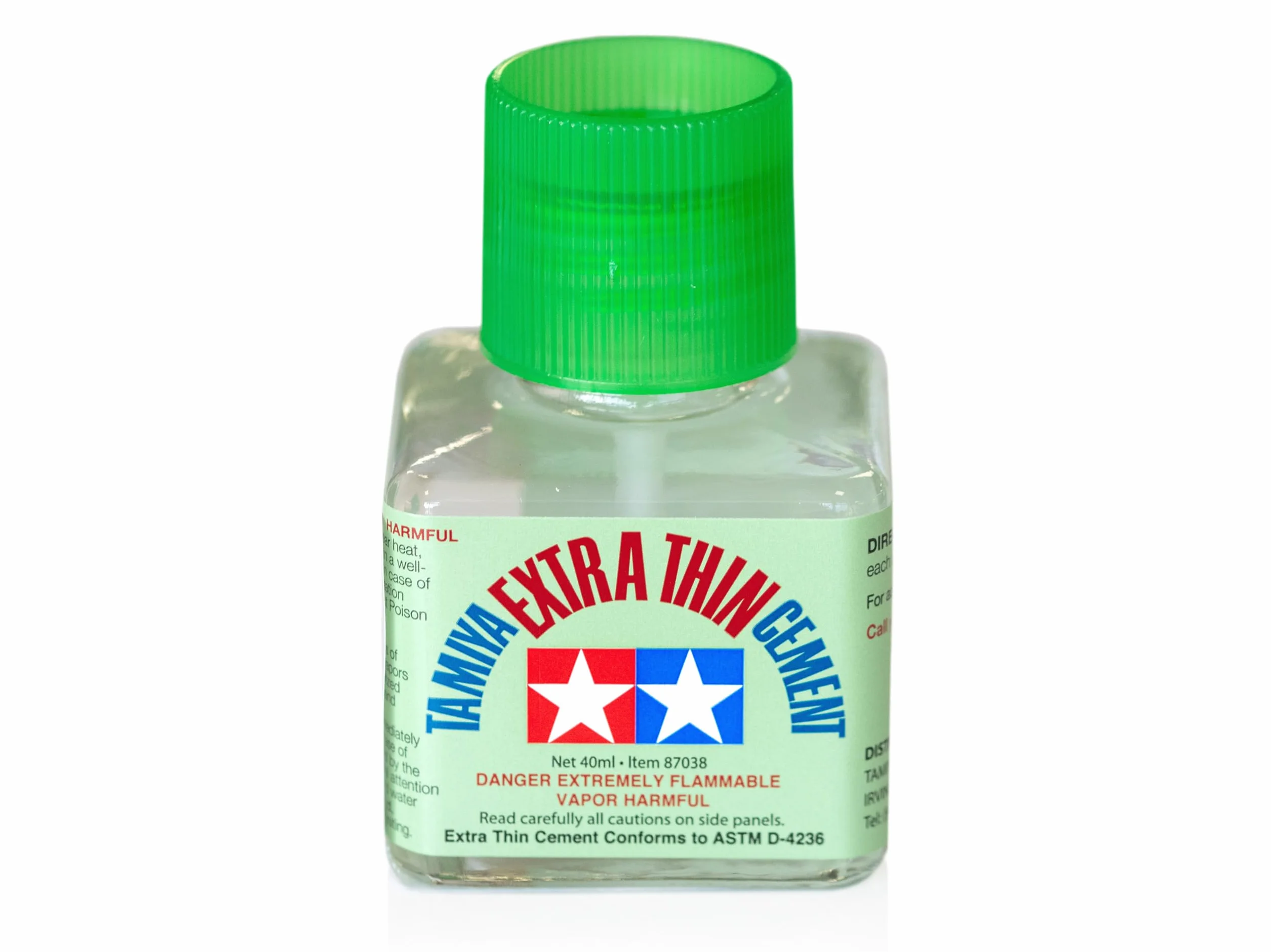 Tamiya 87038 Colle Extra Liquide avec Pinceau applicateur 40 ML
