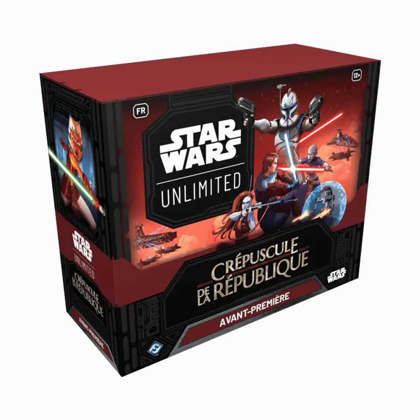 Asmodee - FFG - Star Wars : Unlimited Crépuscule de la République - Boîte Avant-première - Jeu de Cartes à Collectionner -pour Adultes et Enfants dès 12 Ans, 2 Joueurs - Version française