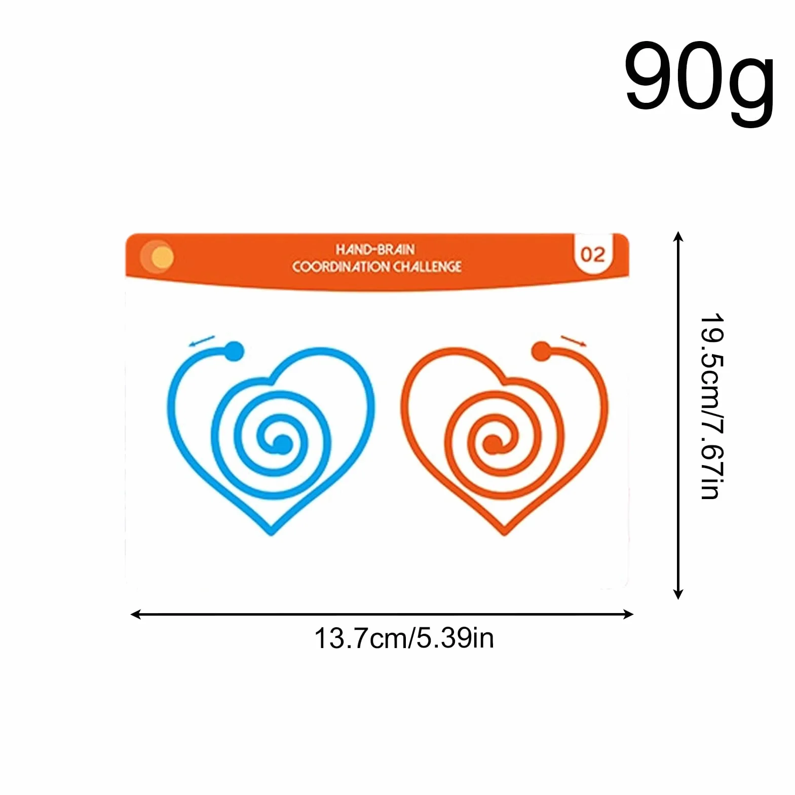 Cartes de Développement Cérébral 20 Cartes Coordination Main-Cerveau Éducatifs Logiques
