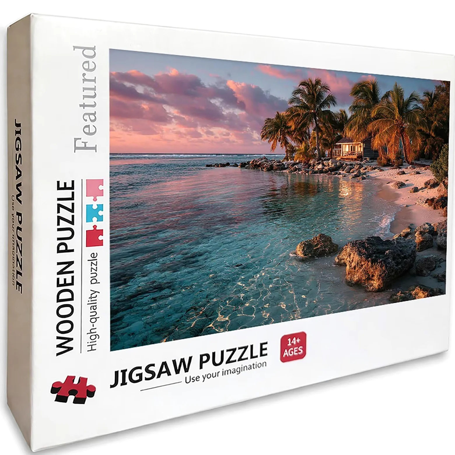 Vue sur La Mer Puzzle 4000 pièces Adultes, Puzzle Bois 141x87cm, Adultes Jeu éducatif Défi énigme avec Une Boîte d'emballage Exquise, Jeu Relaxant Détente Collection, Cadeau Fille, (Cottagee) 3-8379