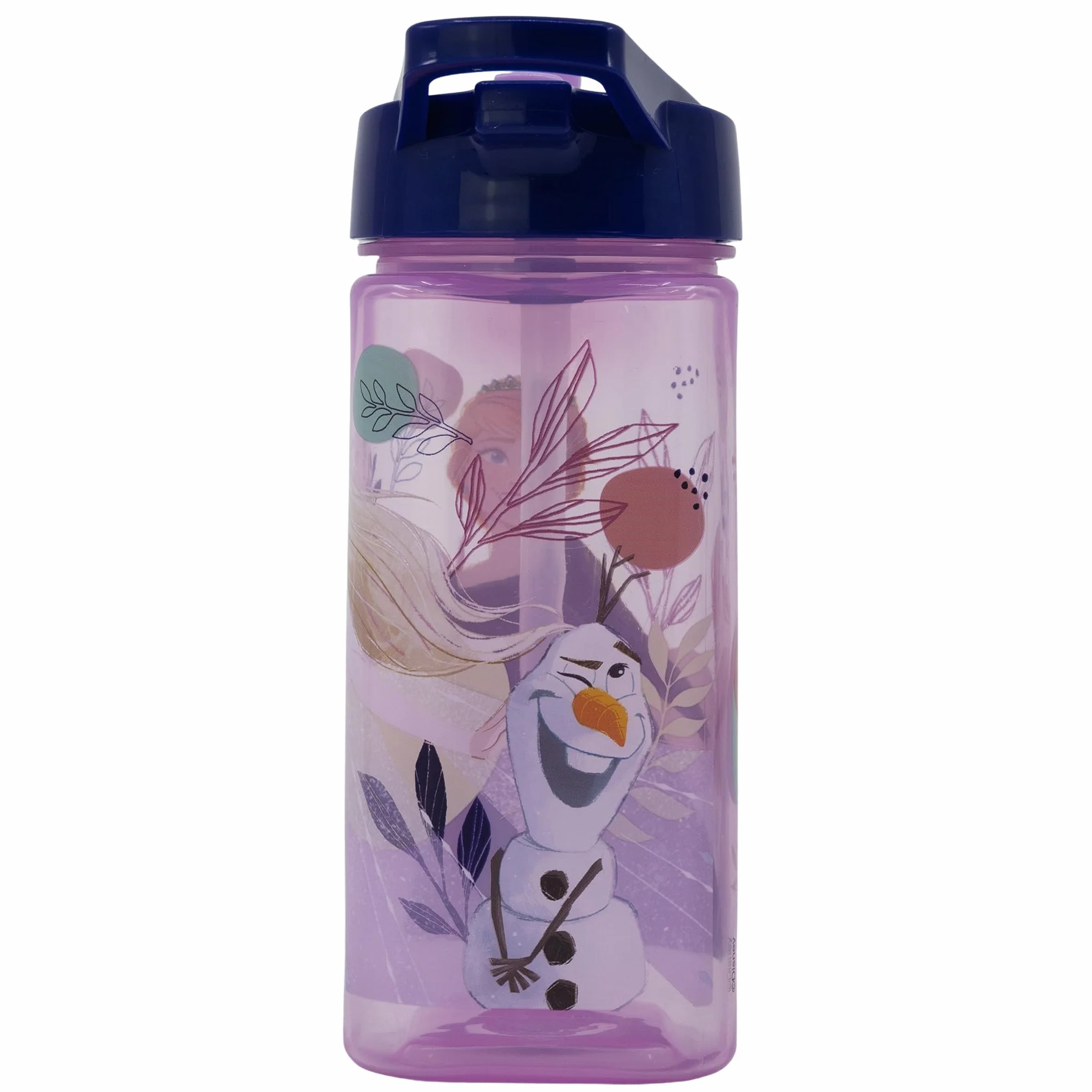 Gourde en Aluminium La Reine Des Neiges 740ml Bouteille Réutilisable avec Bouchon de Sécurité