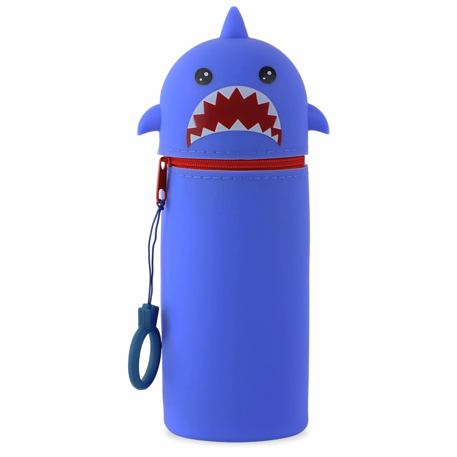 Trousse Silicone 2 en 1 Cartoon Stand Up réglable Requin