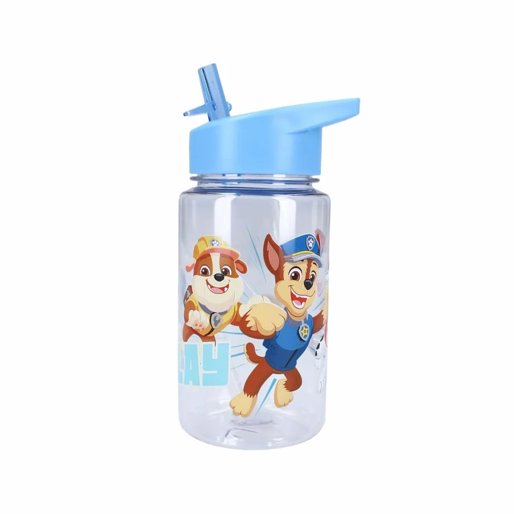 Gourde Pat Patrouille Transparente Plastique 12 cm 450 ml Enfant