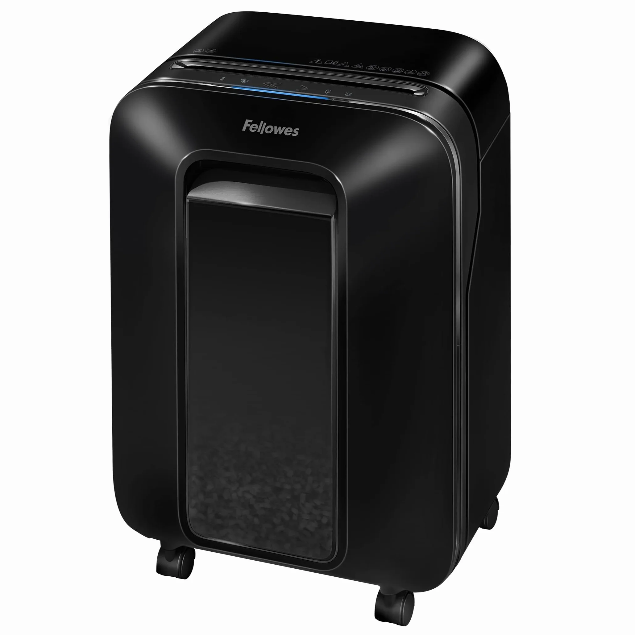 Fellowes Powershred LX201 Destructeur de Documents Coupe Micro 12 Feuilles Technologie SafeSense Noir