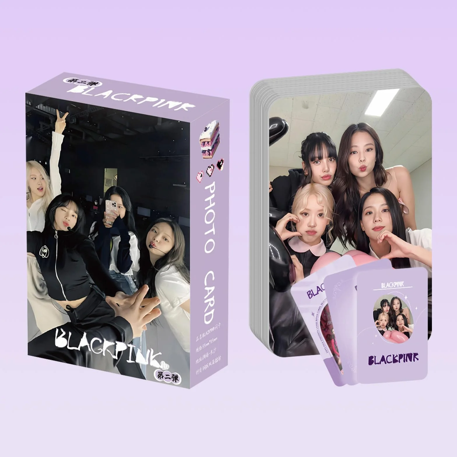 Coffret Photo LOMO BP Born Pink World Tour, Lot de 55 Cartes, Album, Cadeau Fan (Couverture Aléatoire)