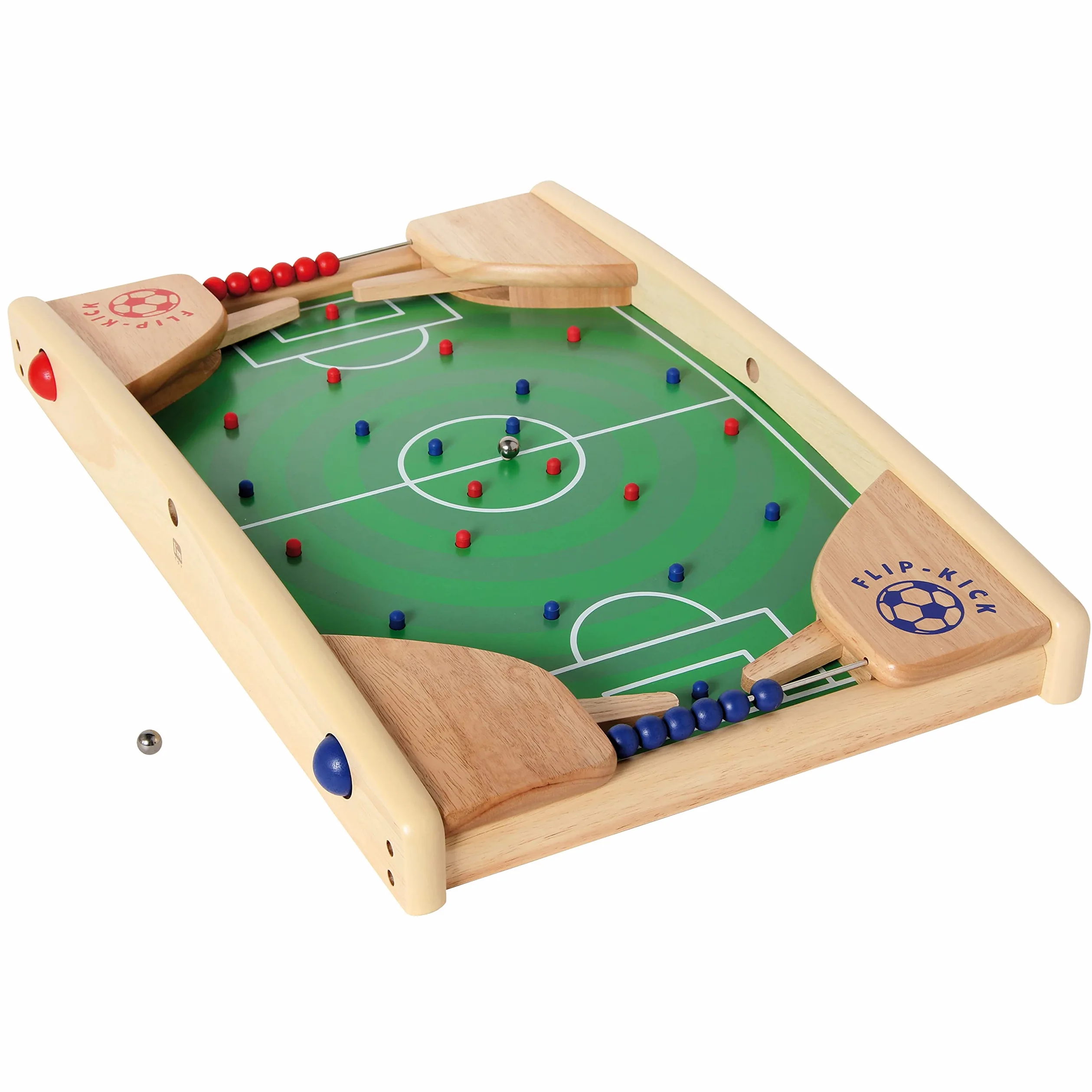 Flip Kick Deluxe, 58 cm, Flipper et Kicker Mix, Le Jeu Parfait de compétences de Football pour 2 Joueurs de Tous âges, Compact et Robuste, adapté à Toute Table ou Sol et est Facile à Transporter