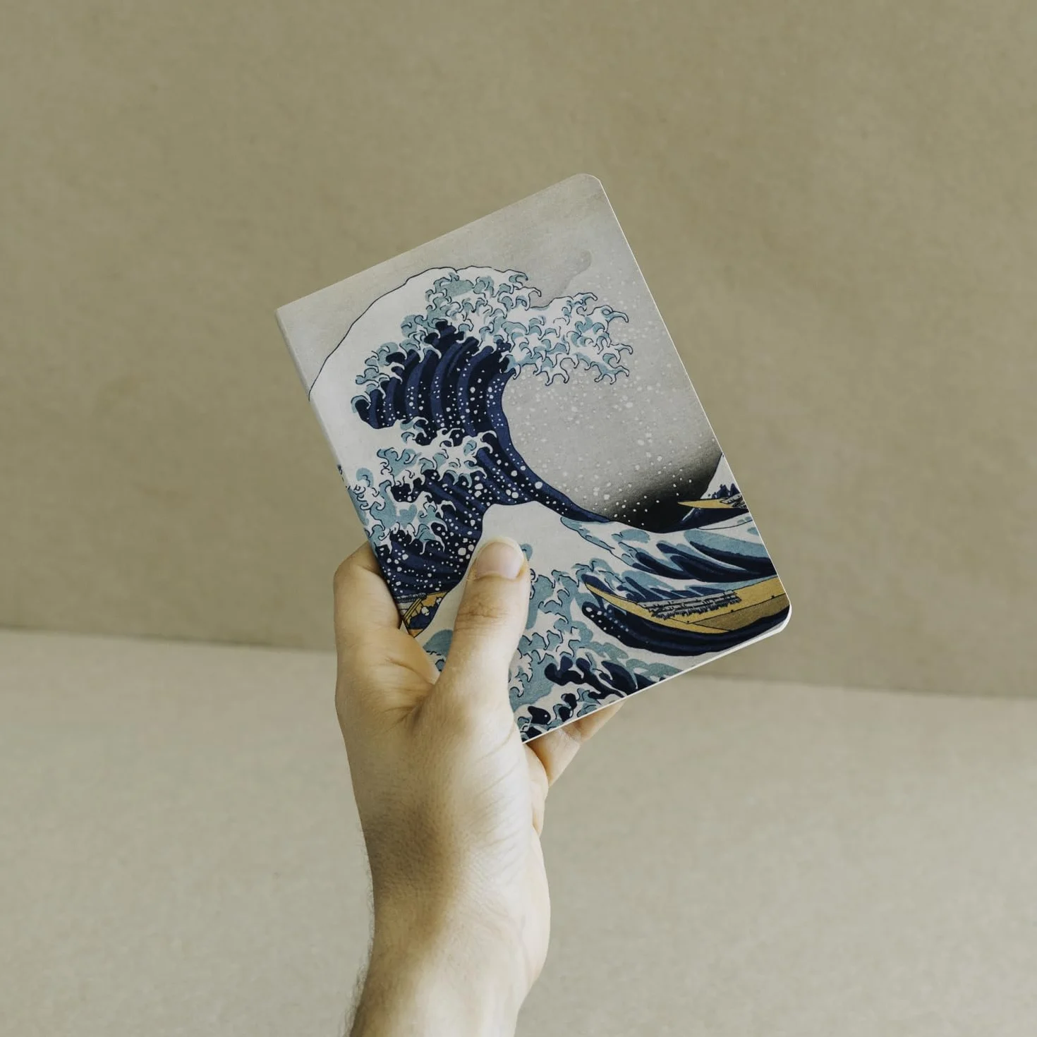 Grupo Erik Lot de 3 Carnets Hokusai A6 Carnet de Notes