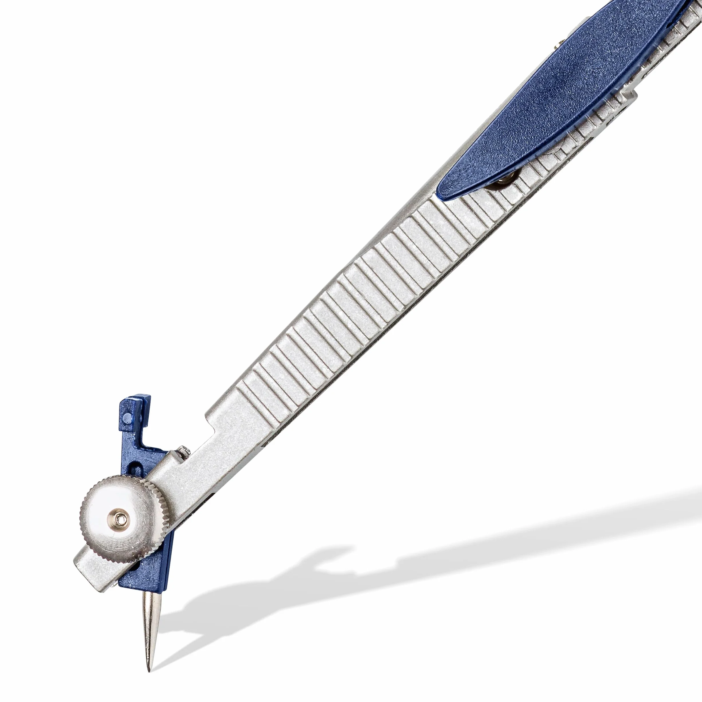 STAEDTLER 553 01 Compas collège de précision à réglage rapide, bouton-poussoir, diamètre 360 mm