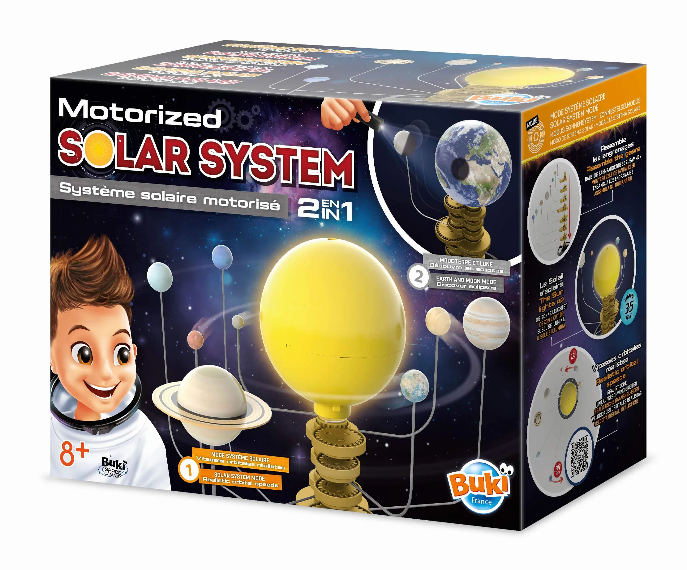 Buki Système solaire motorisé 7255