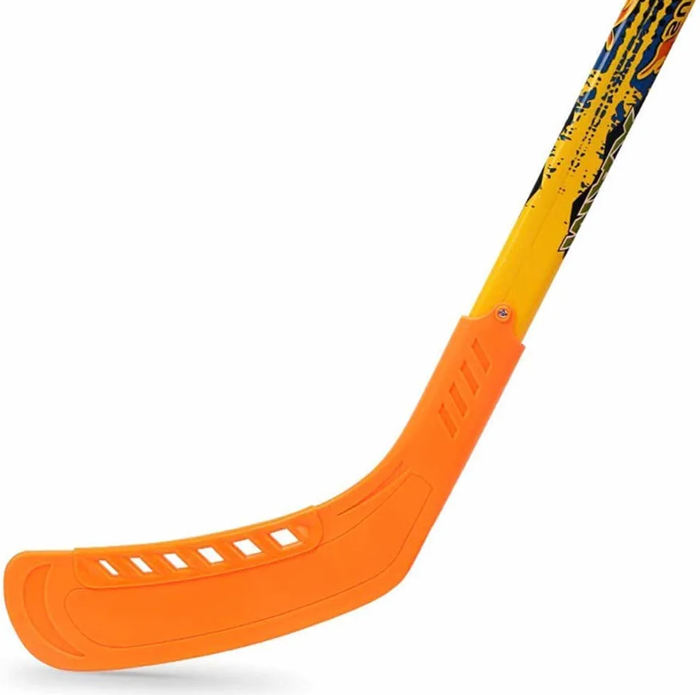 Jeu de Hockey pour Enfants 3-5 Ans Hockey sur Glace et Gazon Deux-en-Un Sac de Rangement Noir