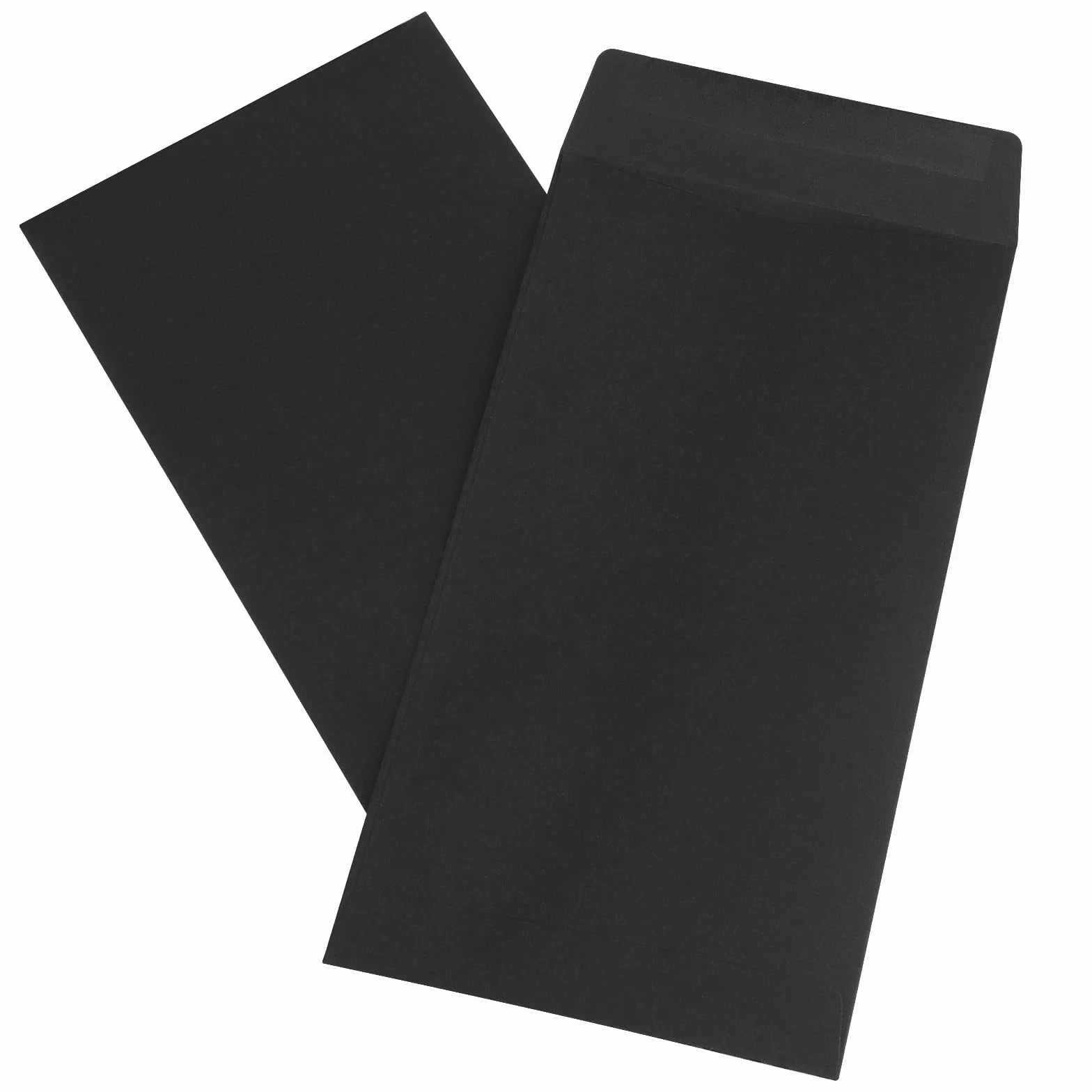 JEUIHAU 200 petites enveloppes noires en papier kraft 3,5 x 6,5 pouces mini enveloppes de graines