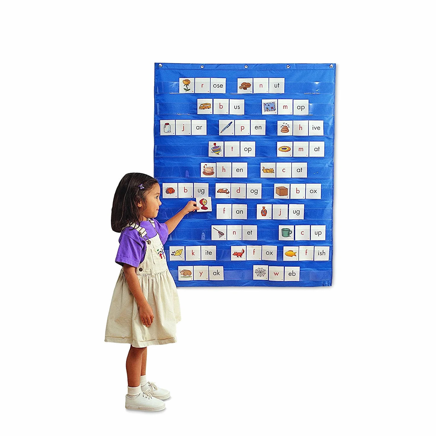 Tableau à Poches Mural Learning Resources – Organisation de Classe – Planning Visuel & Présence