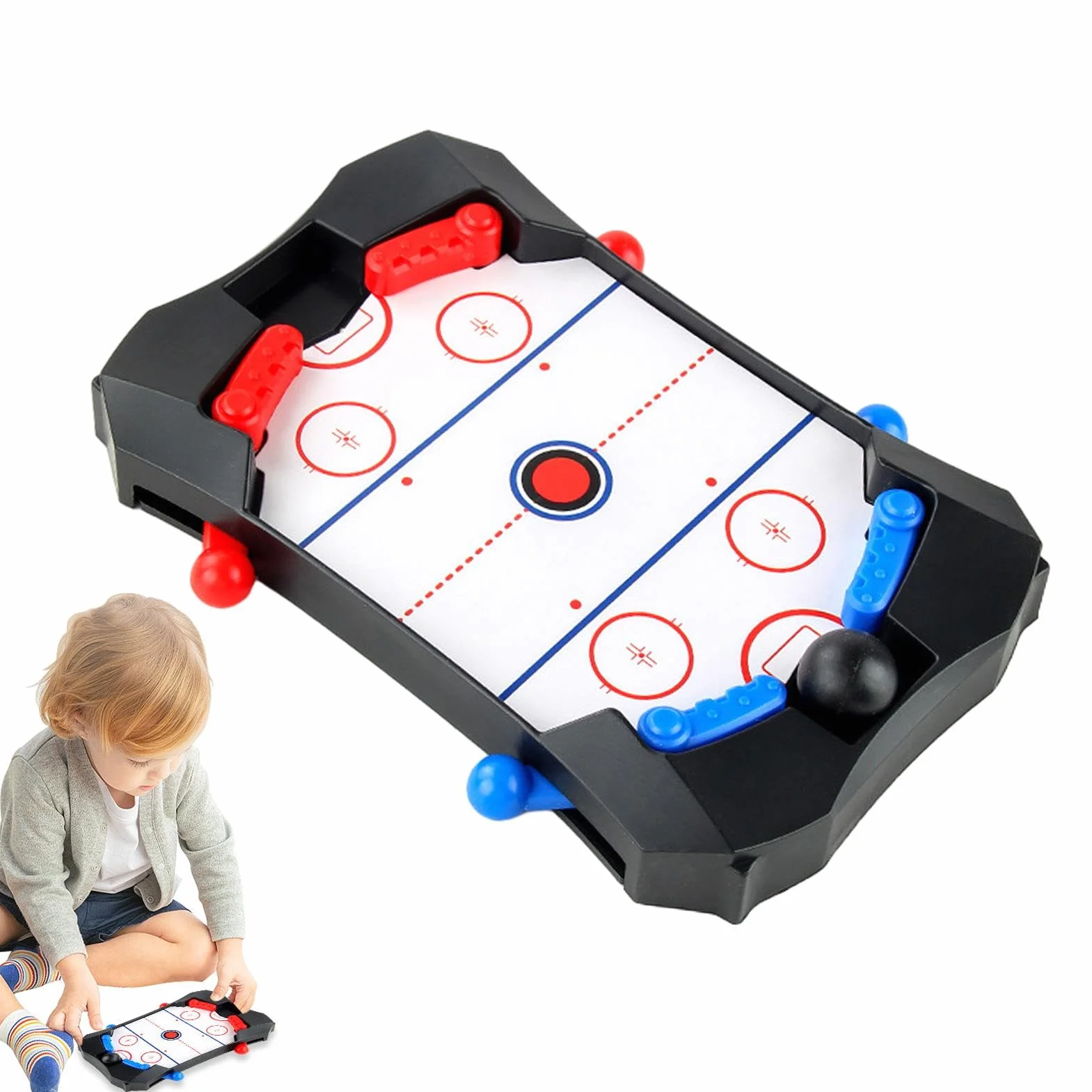 Jeu de Hockey sur Glace sur Table - Jeu de Compétition Sportive Interactif