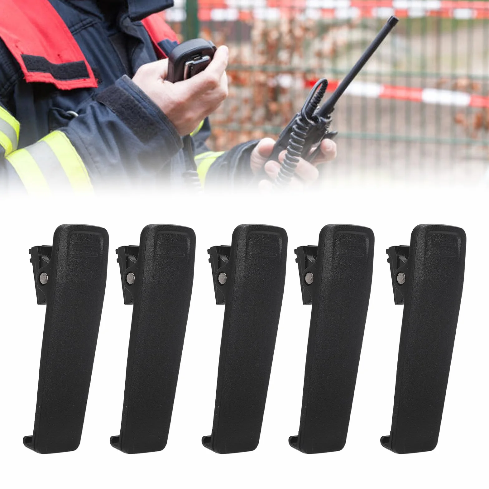 Clip de Ceinture pour Talkie-walkie IC705 ID52E ID51E ID31E IP503H IP100H IP501H BP307 BP290 BP294