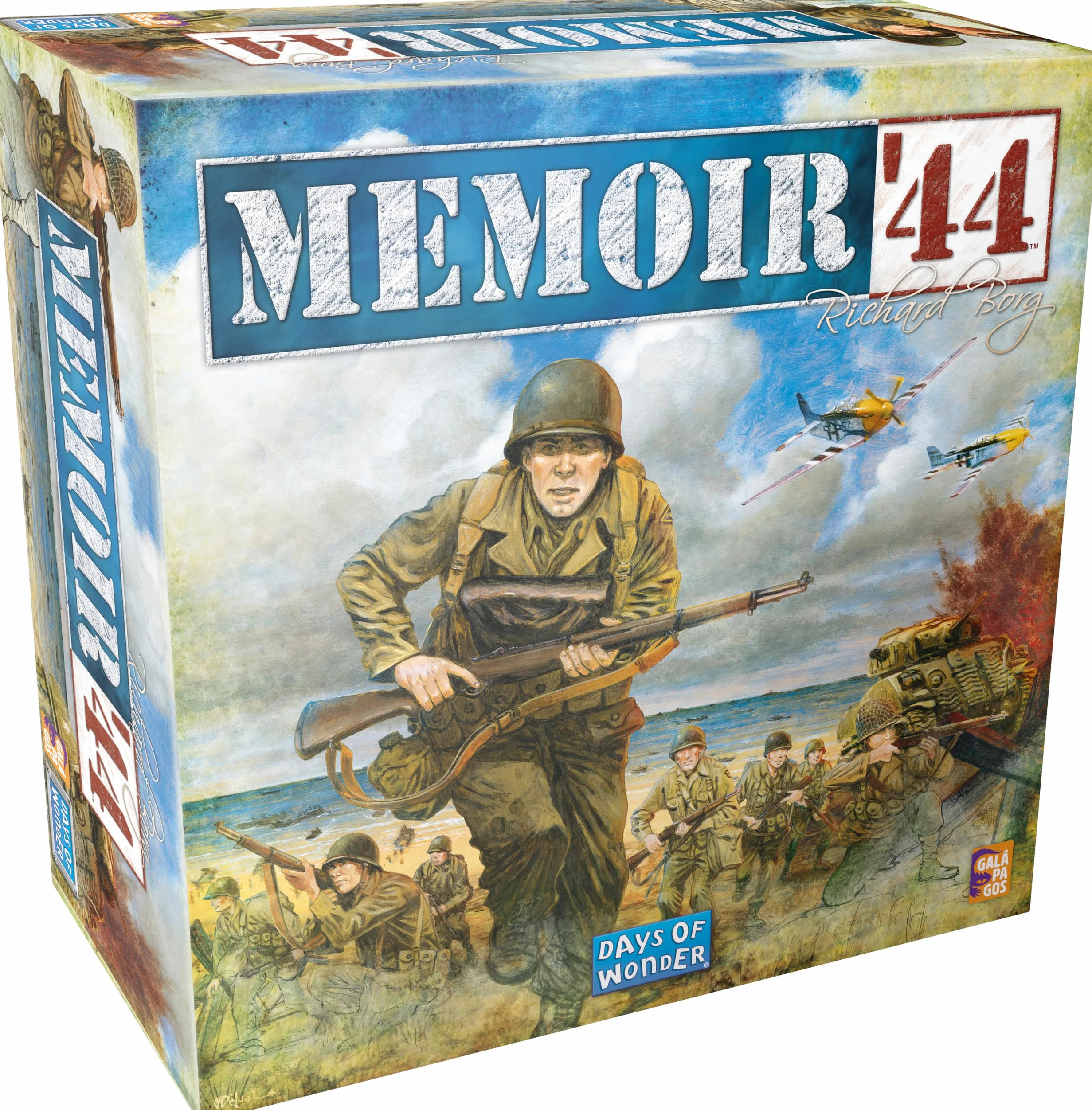 Asmodee Memoir '44 Refresh | Jeu de société | À partir de 8 ans | 2 à 4 joueurs | 45 minutes de temps de jeu ou plus