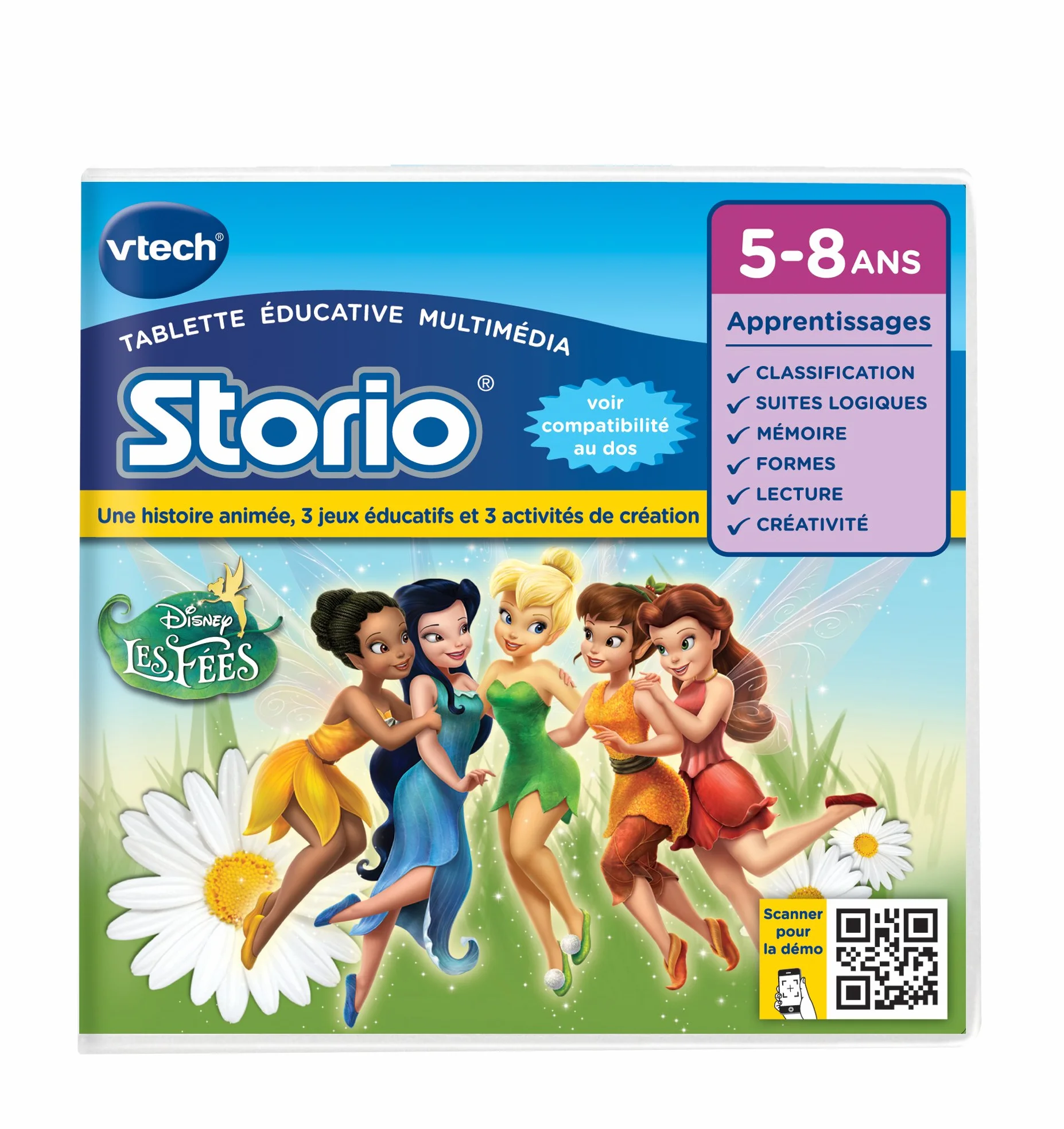 Vtech Storio 2 générations suivantes Jeu éducatif Les Fées Disney