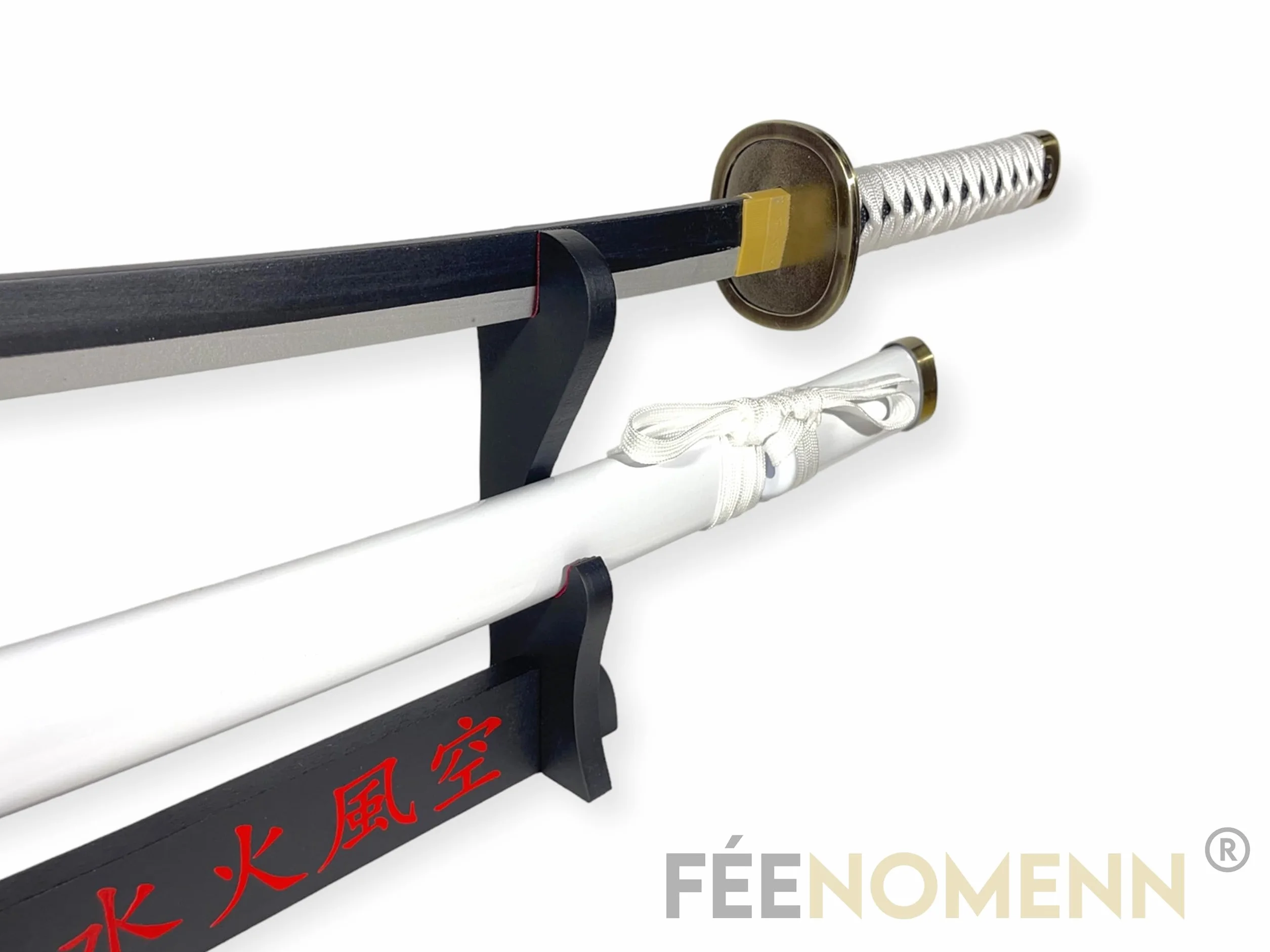 Katana Décoratif Japonais Épée de Zoro Wado Ichimonji Présentoir Premium