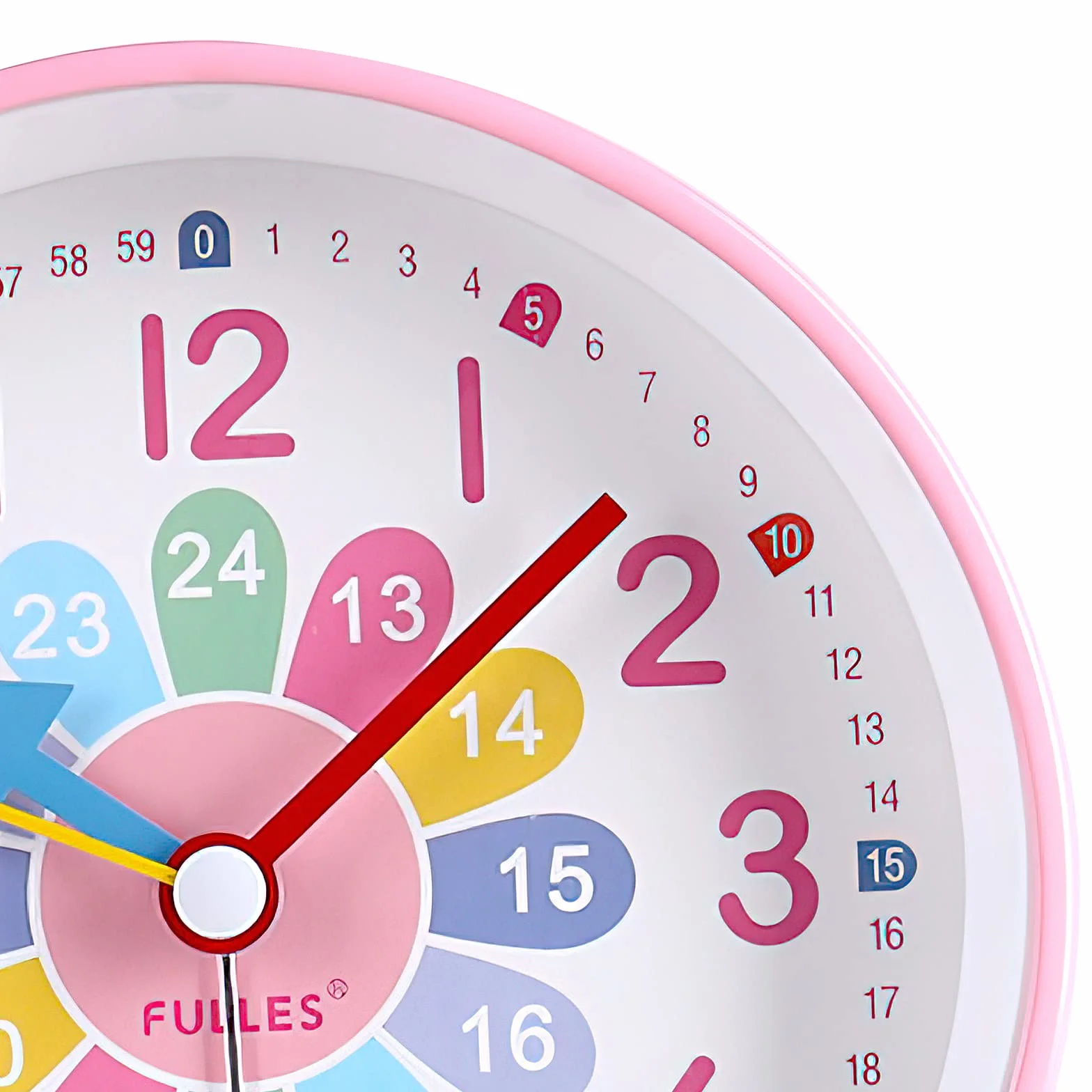 VOSSOT Réveil Numérique Enfants sans Tic-tac Silencieux Horloge Analogique Compact avec Veilleuse Snooze