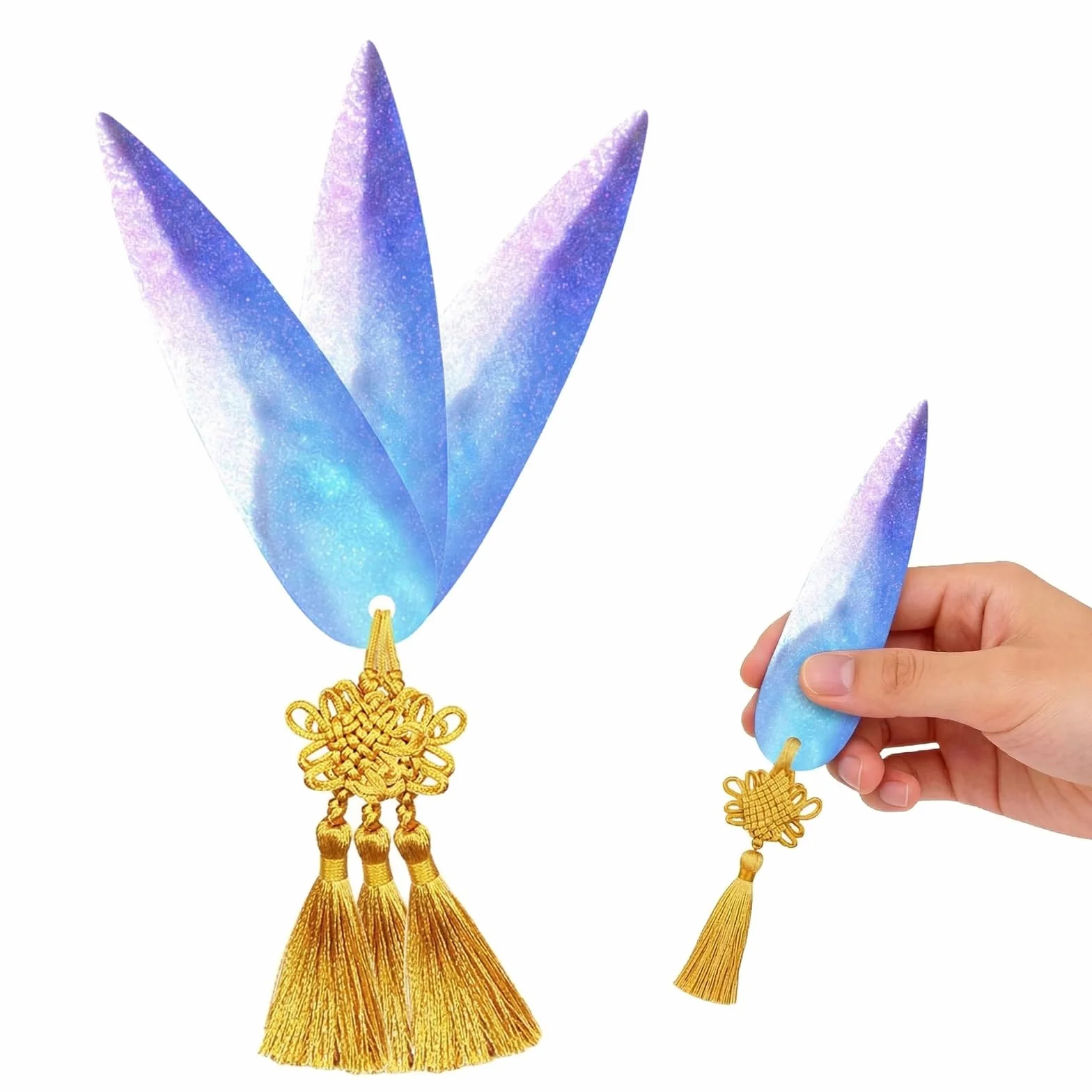 Kpop Fléchettes Accessoire Déguisement Costume Objet de Collection Set Jeu de Rôle Décoration Cosplay Halloween 3 Pièces
