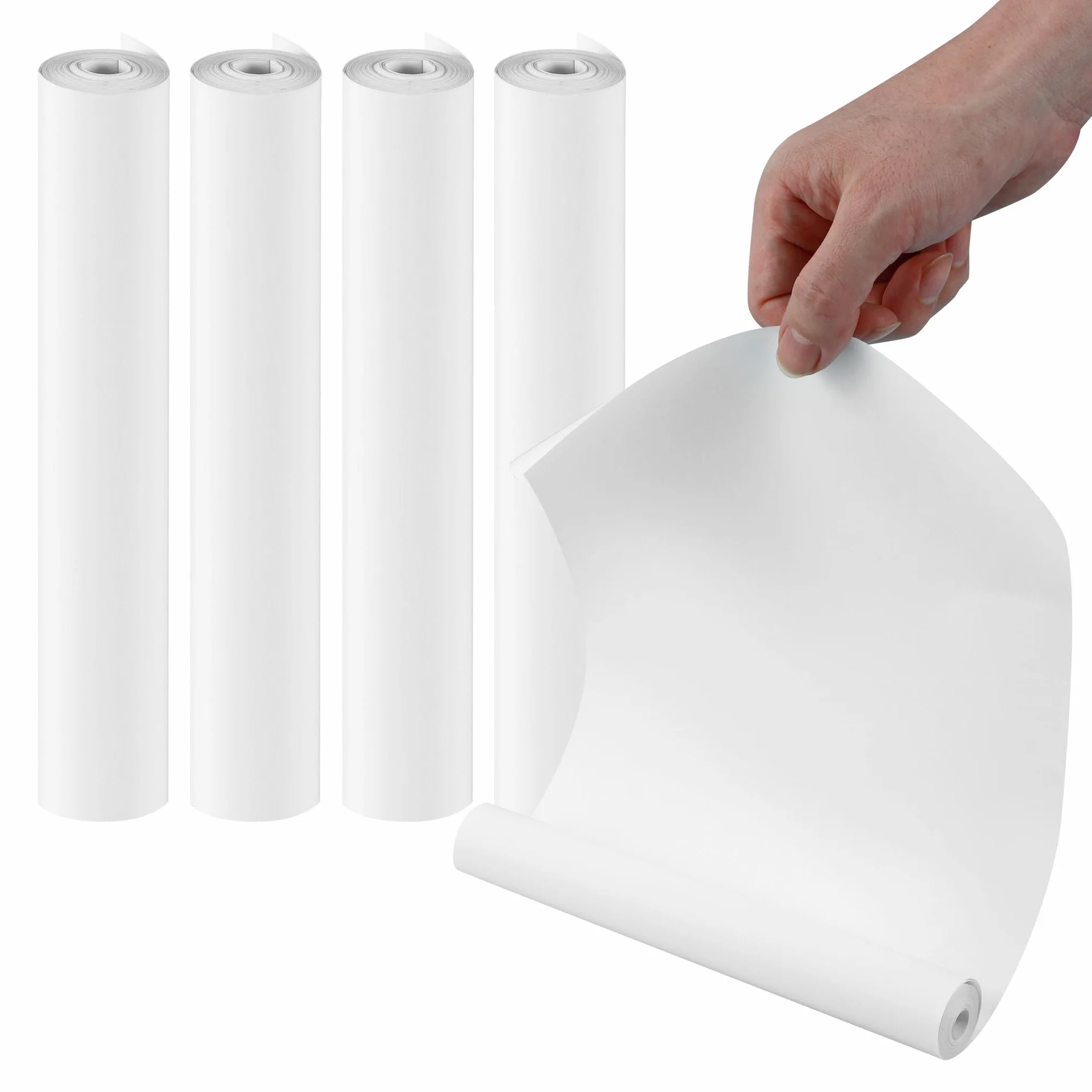 Papier Thermique A4 210mm x 30mm x 8.7m 4 Rouleaux