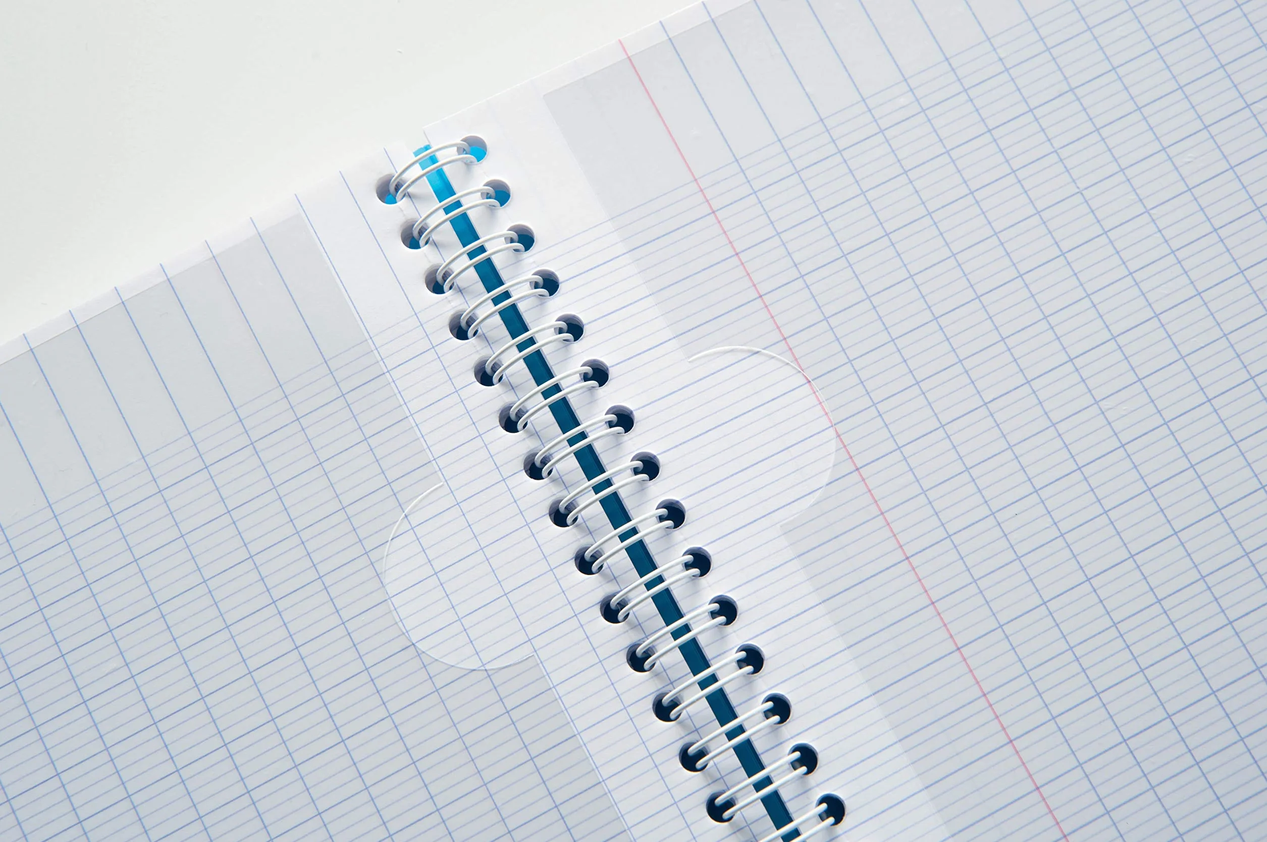 Clairefontaine Koverbook Cahier à Spirale 24x32 cm 100 Pages Grands Carreaux Papier Blanc 90 g