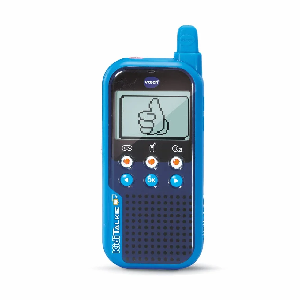 Vtech Kidi Talkie Talkie-Walkie Enfants avec écran et Jeux Jouet électronique éducatif Version FR