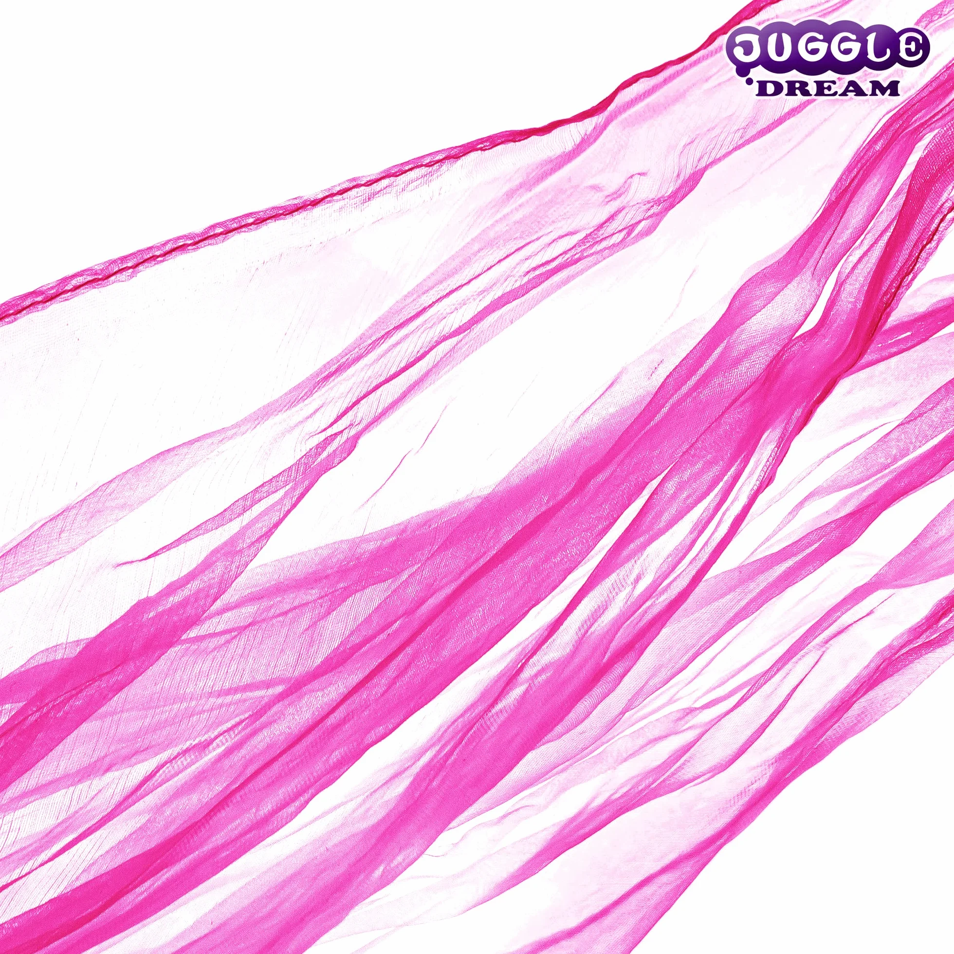 Juggle Dream Set di Scarf Bolas Flag Poi - Pratique de Jonglage - Soft-Pois - Spiral Pois Kit (Rose)